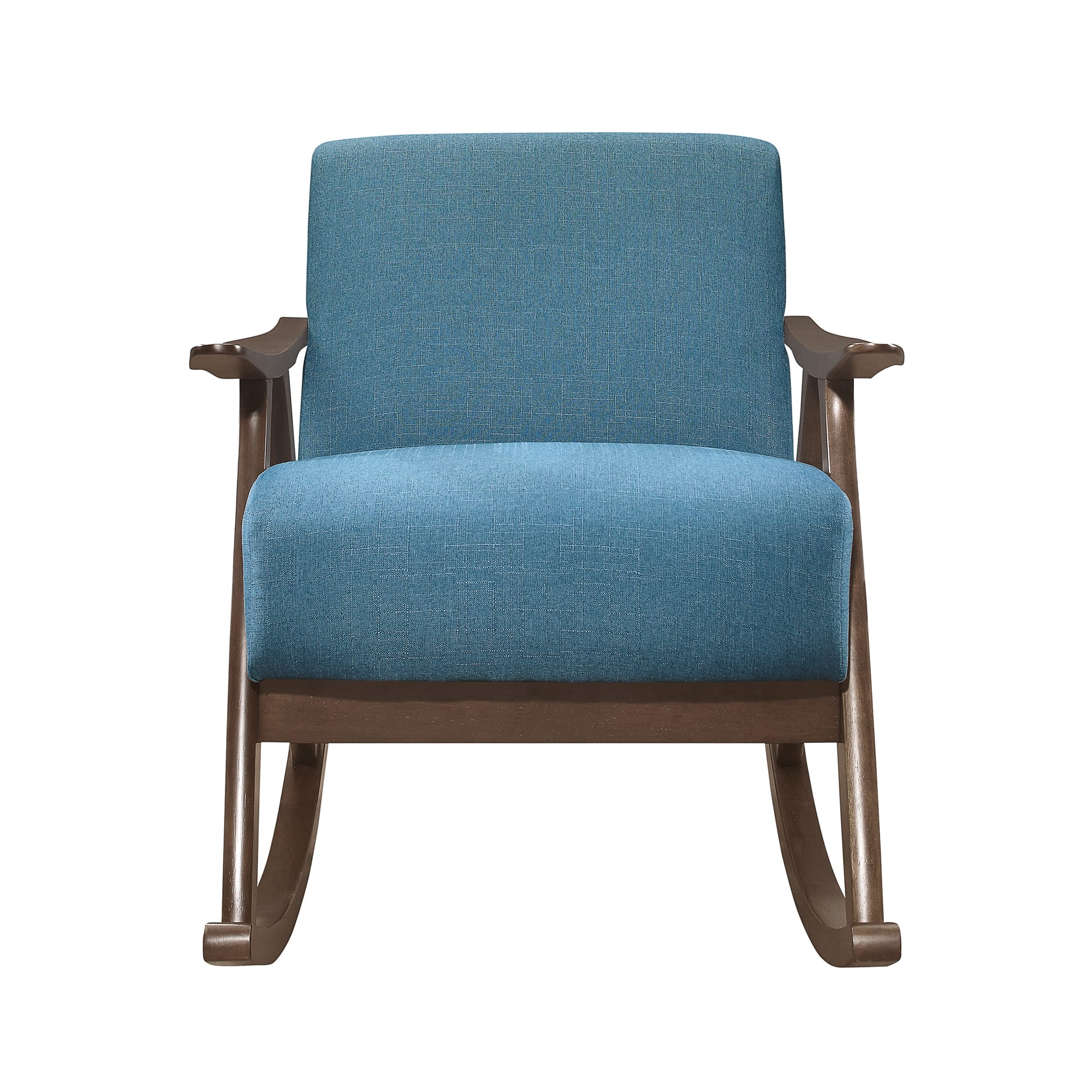Waithe Polyester Fabric Rocking Chair