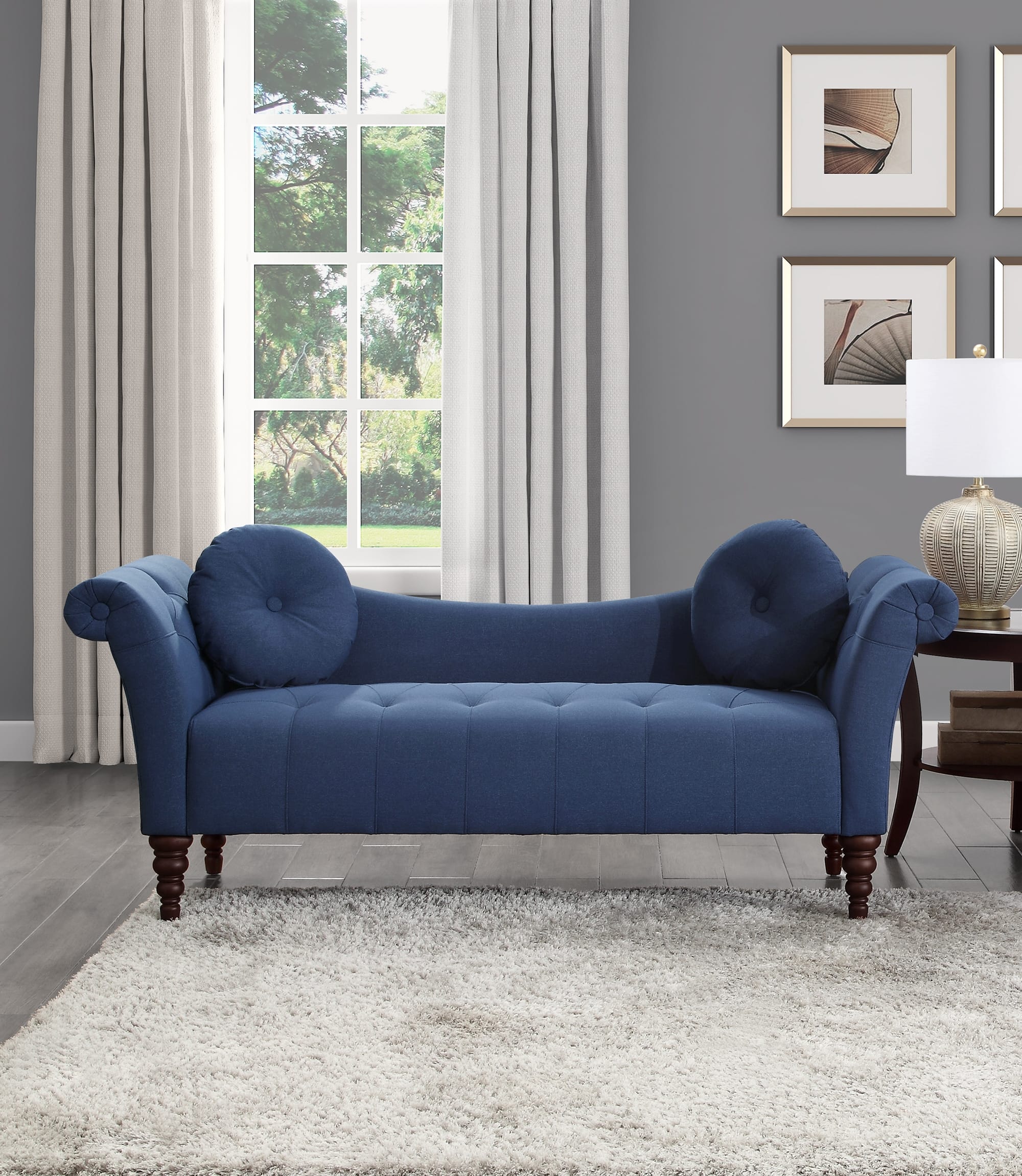Adira Fabric Settee