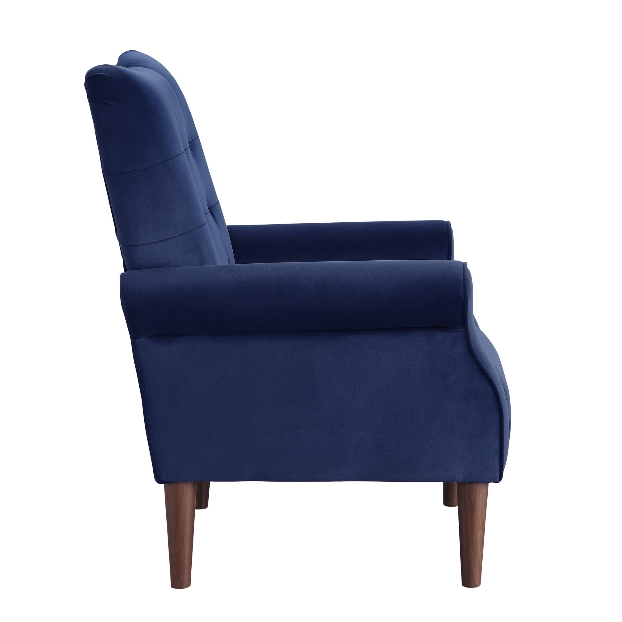 Kyrie Velvet Accent Chair