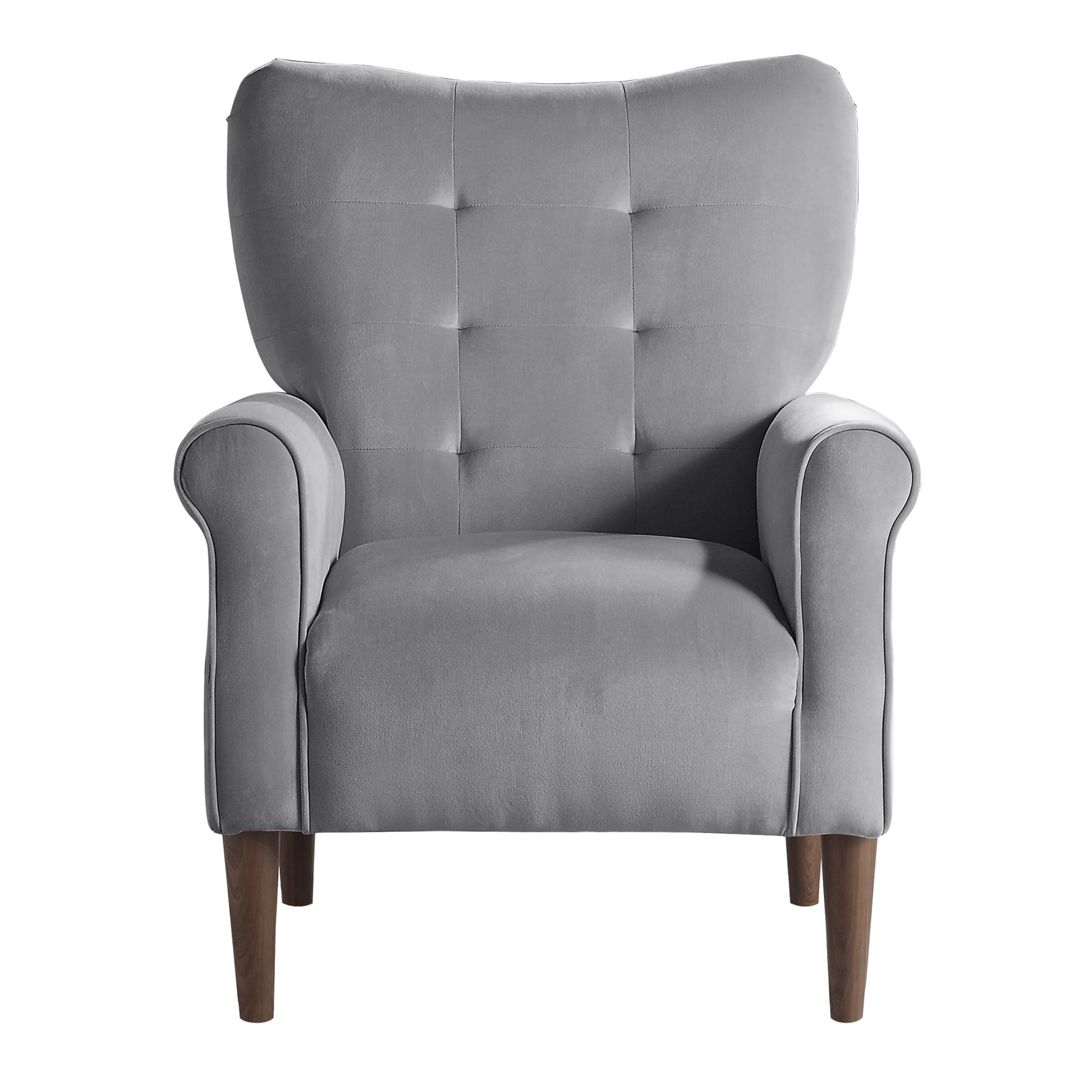Kyrie Velvet Accent Chair
