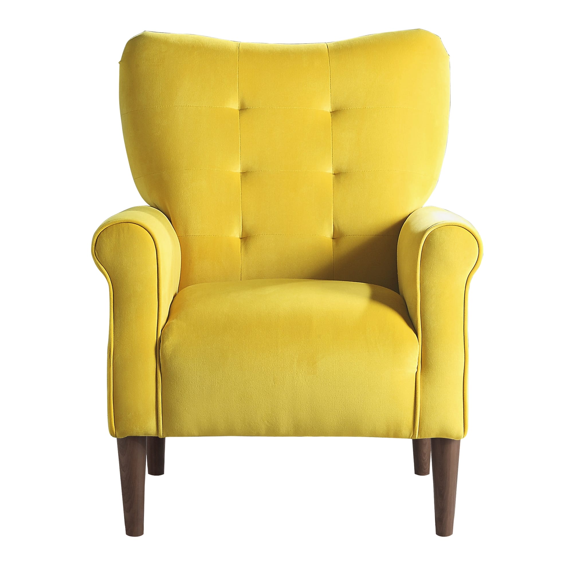 Kyrie Velvet Accent Chair
