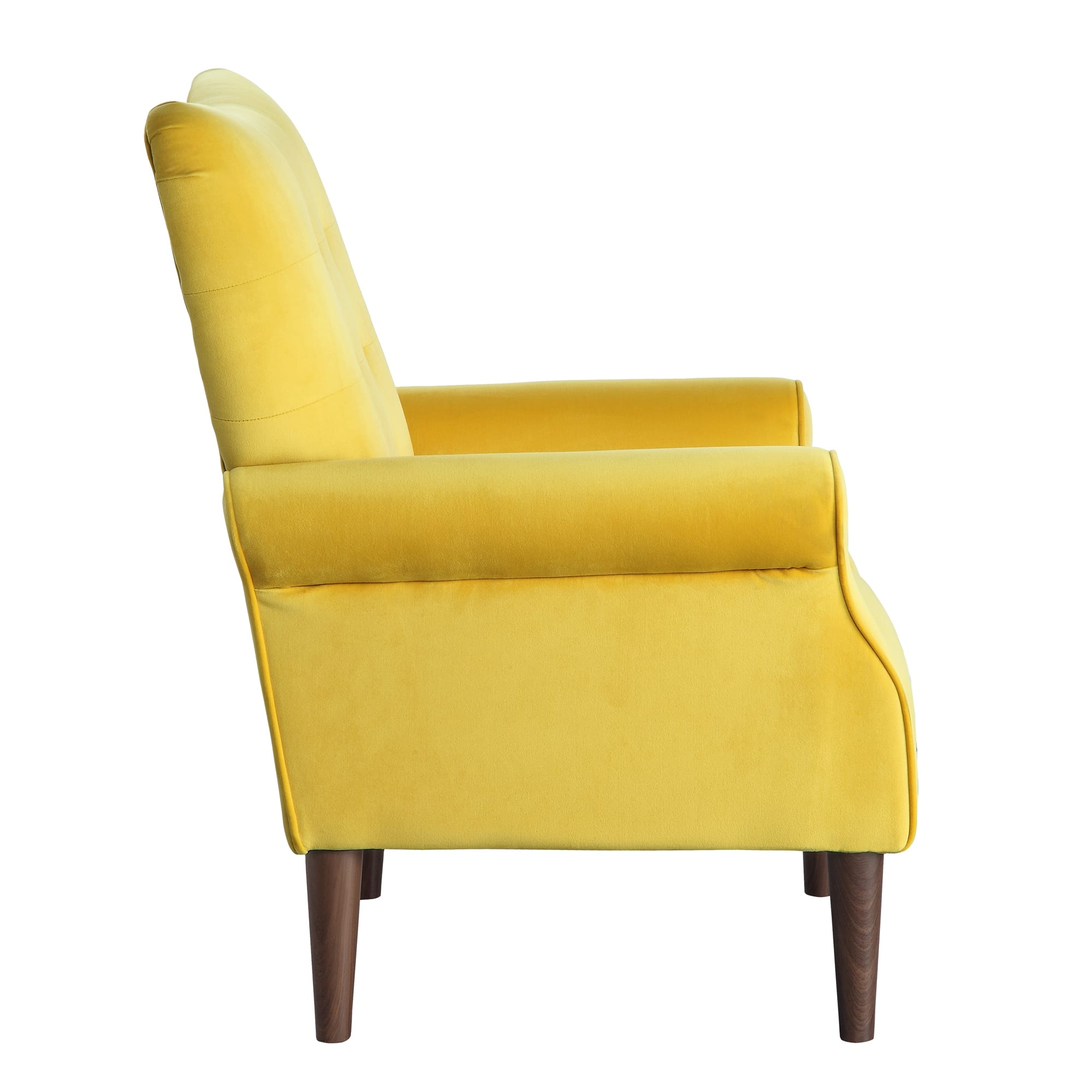 Kyrie Velvet Accent Chair