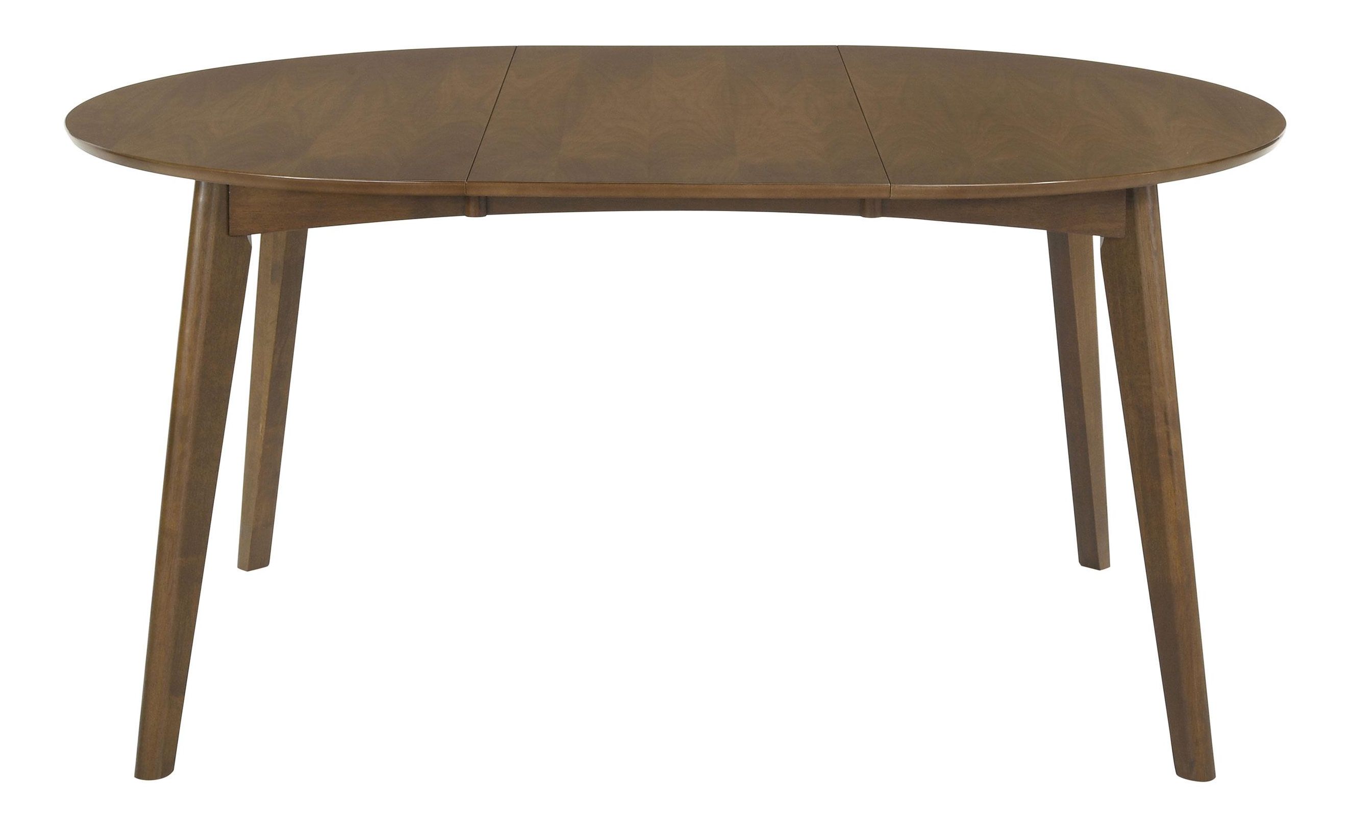 Jedda 42" Oval Extendable Wood Veneer Dining Table