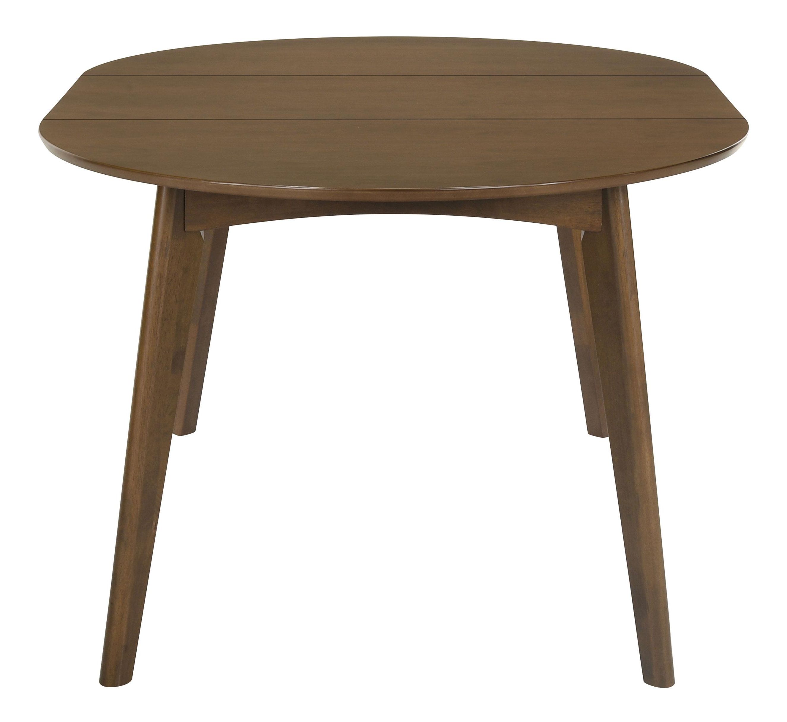 Jedda 42" Oval Extendable Wood Veneer Dining Table