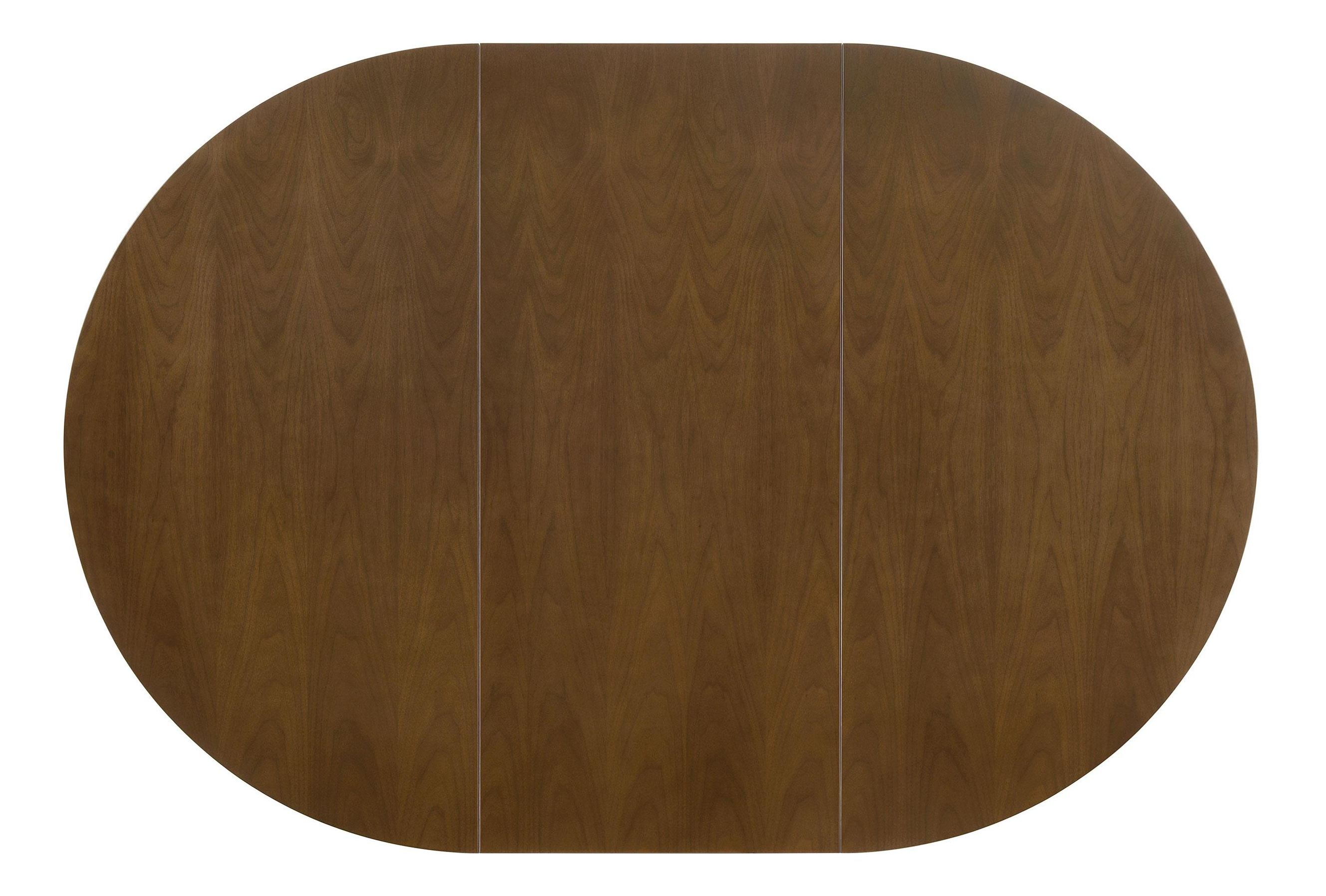 Jedda 42" Oval Extendable Wood Veneer Dining Table