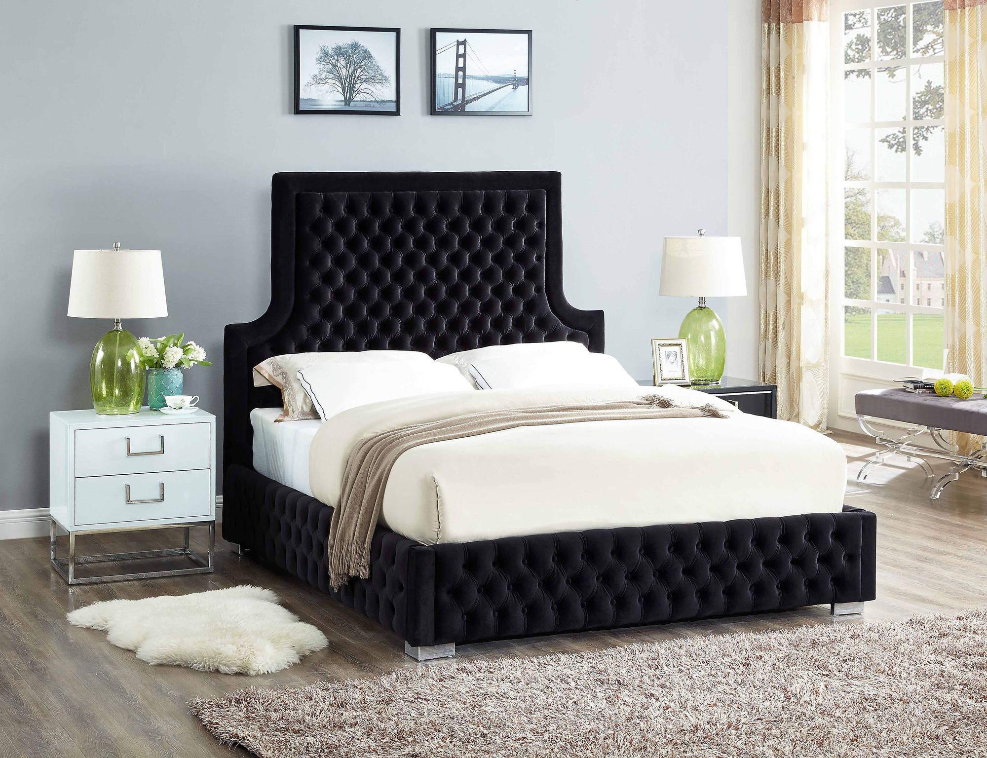 Sedona Velvet Bed