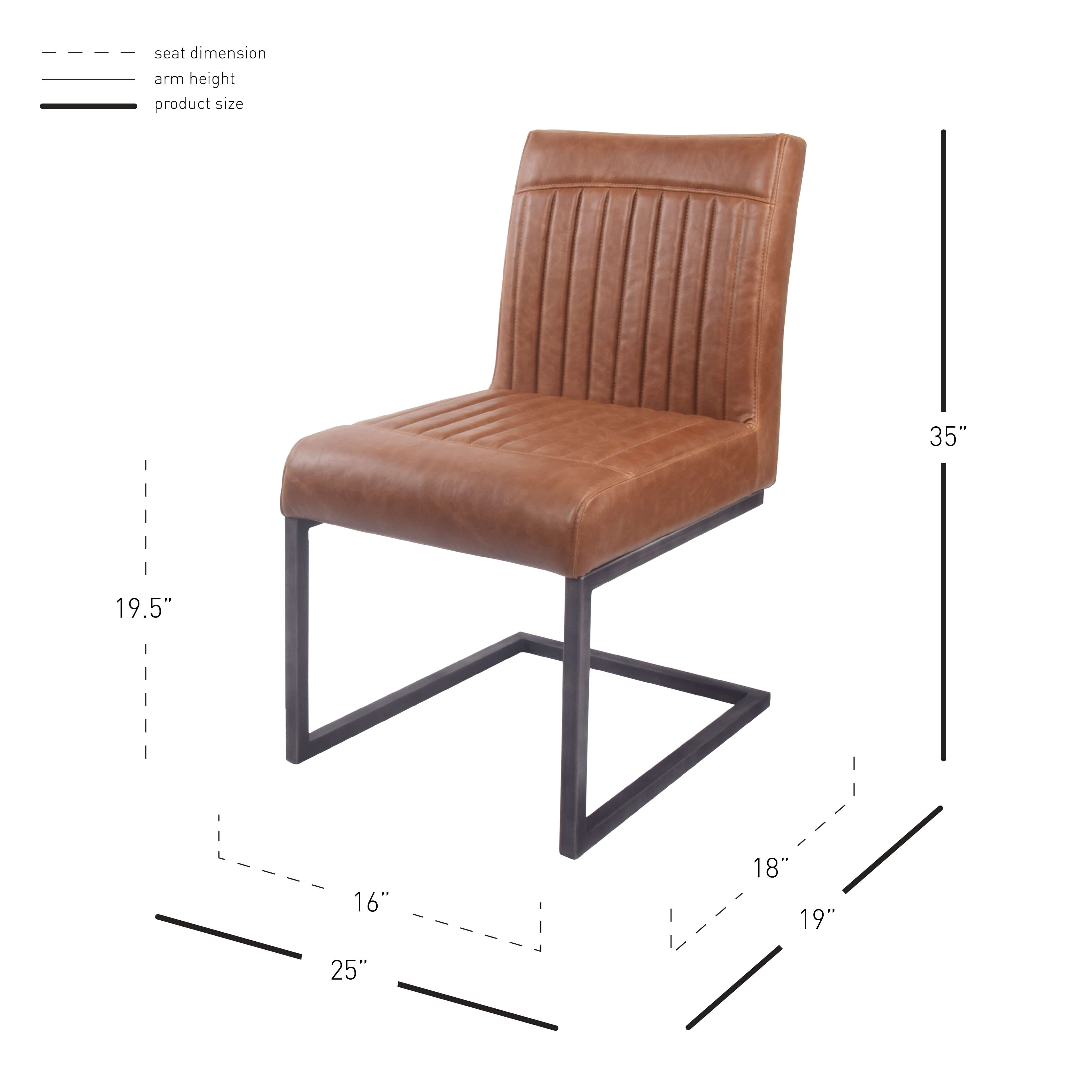 Ronan KD PU Dining Chair