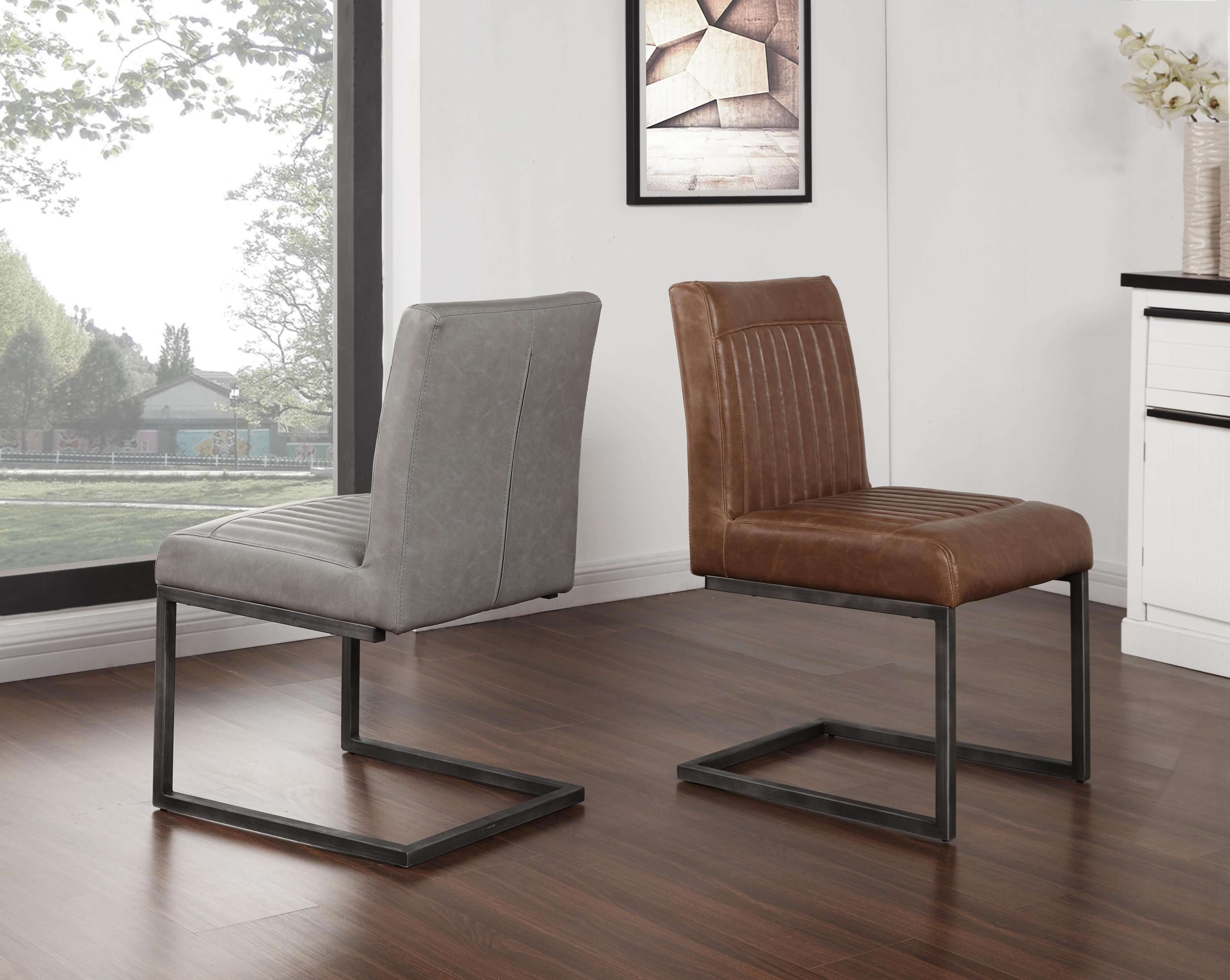 Ronan KD PU Dining Chair
