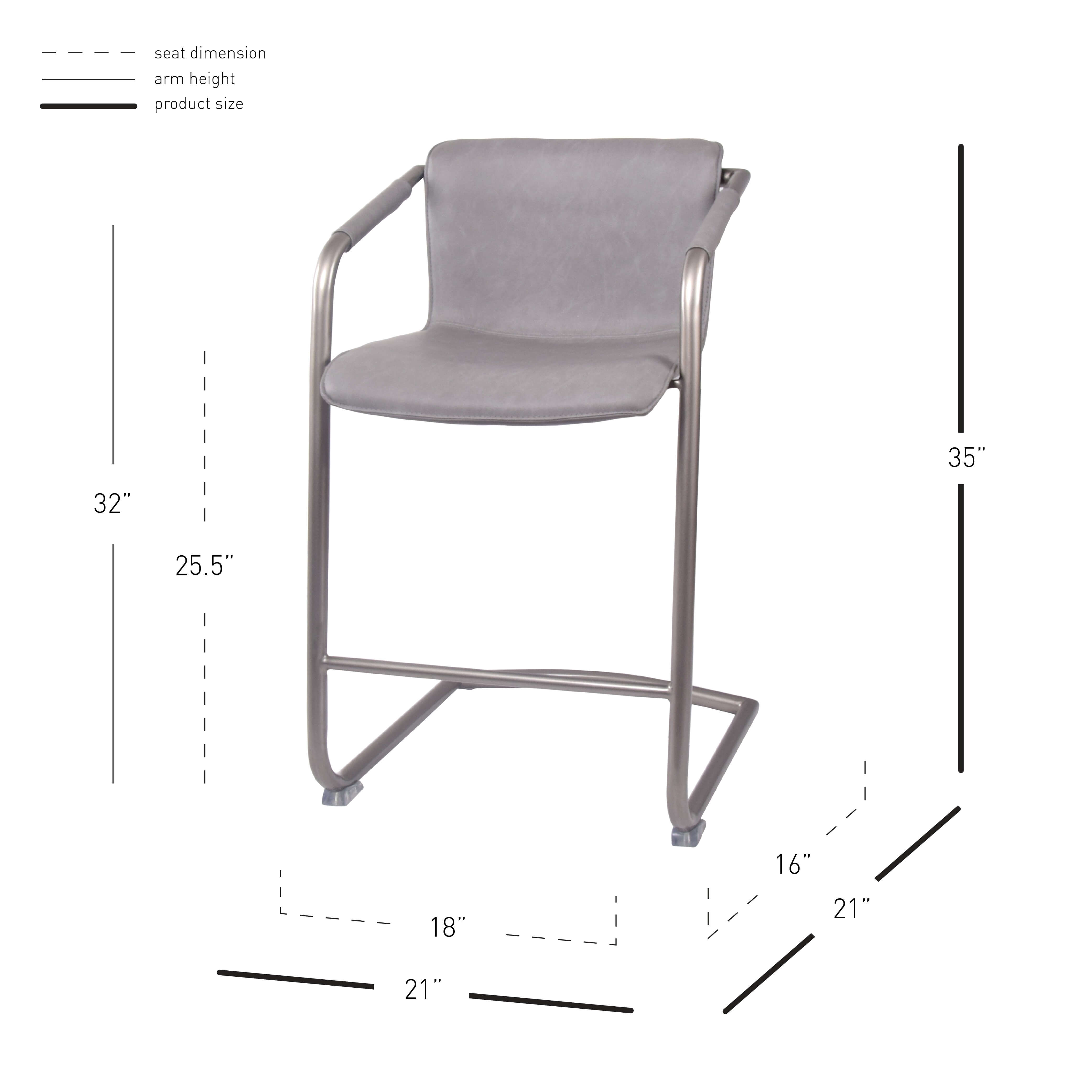 Indy PU Counter Stool