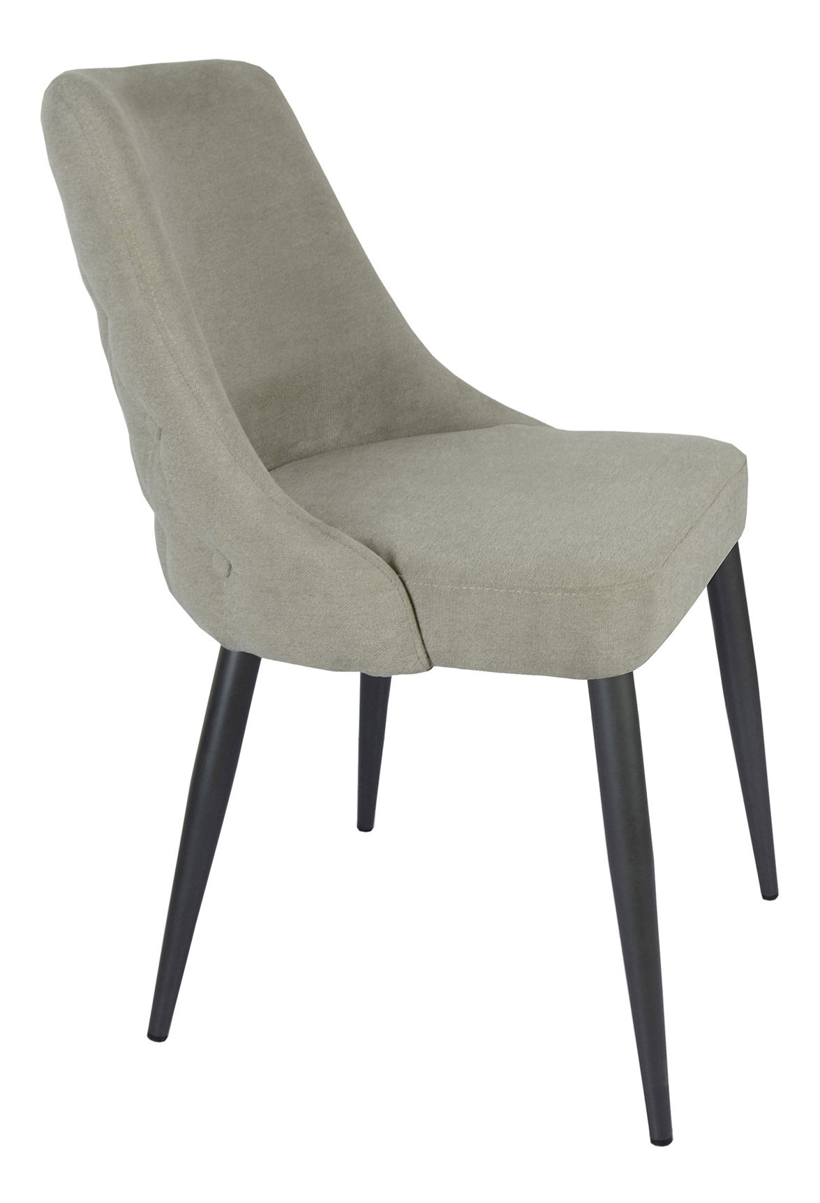 Cosmo Microfiber Curved Back Side Chair