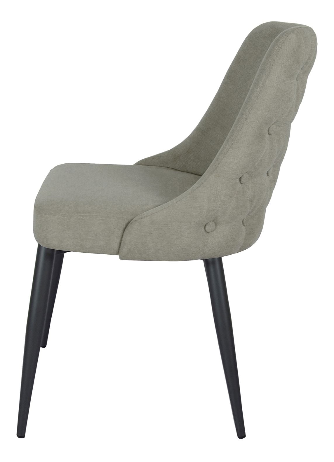 Cosmo Microfiber Curved Back Side Chair