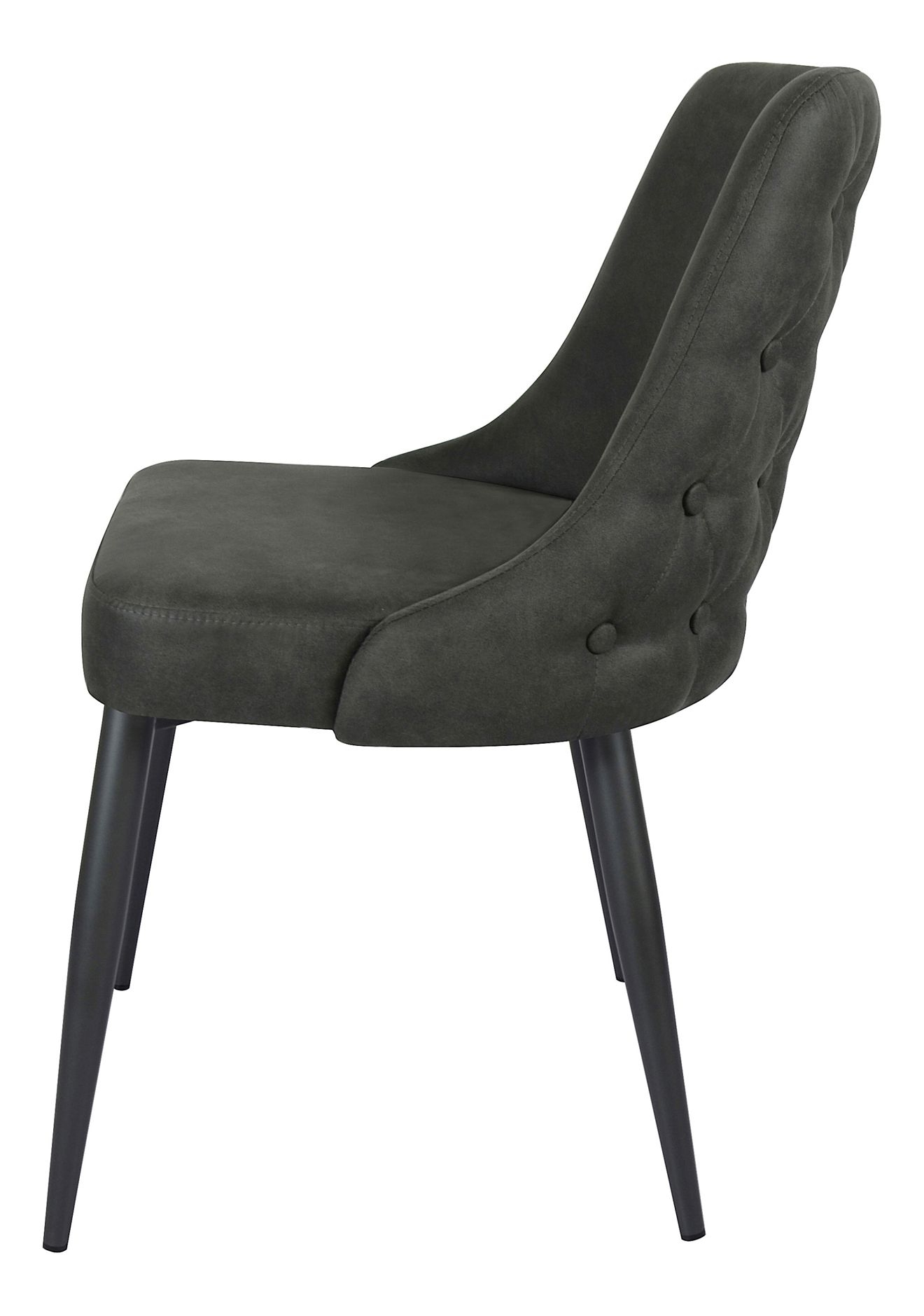 Cosmo Microfiber Curved Back Side Chair