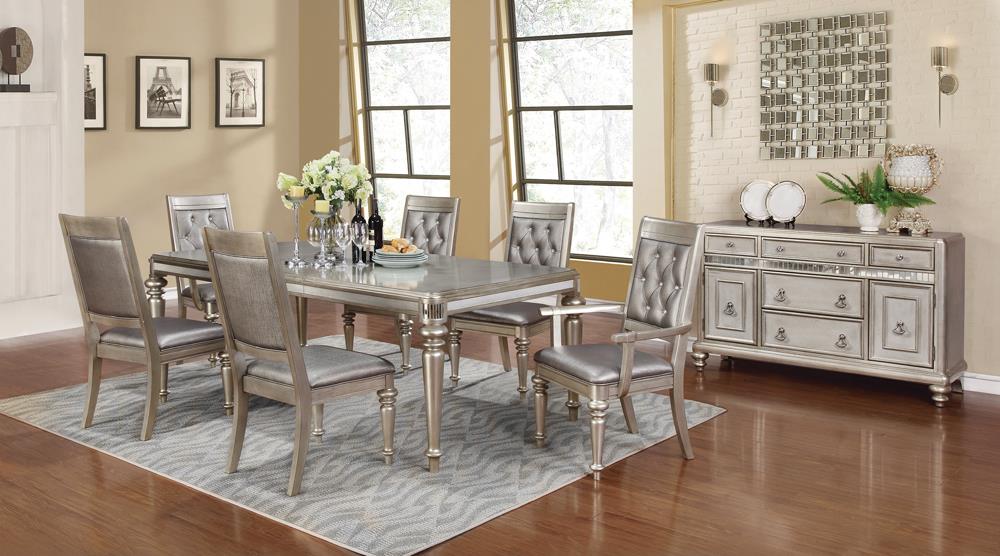 Bling Game 2-Door 5-Drawer Wood Dining Server