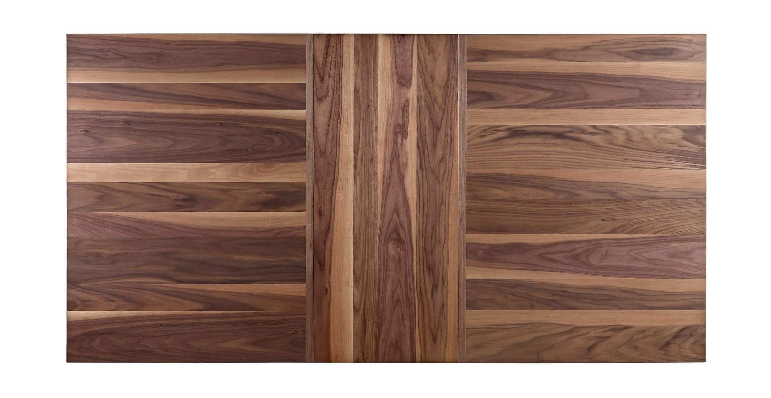 Spring Creek Wood Veneer Dining Table with Extension Leaf