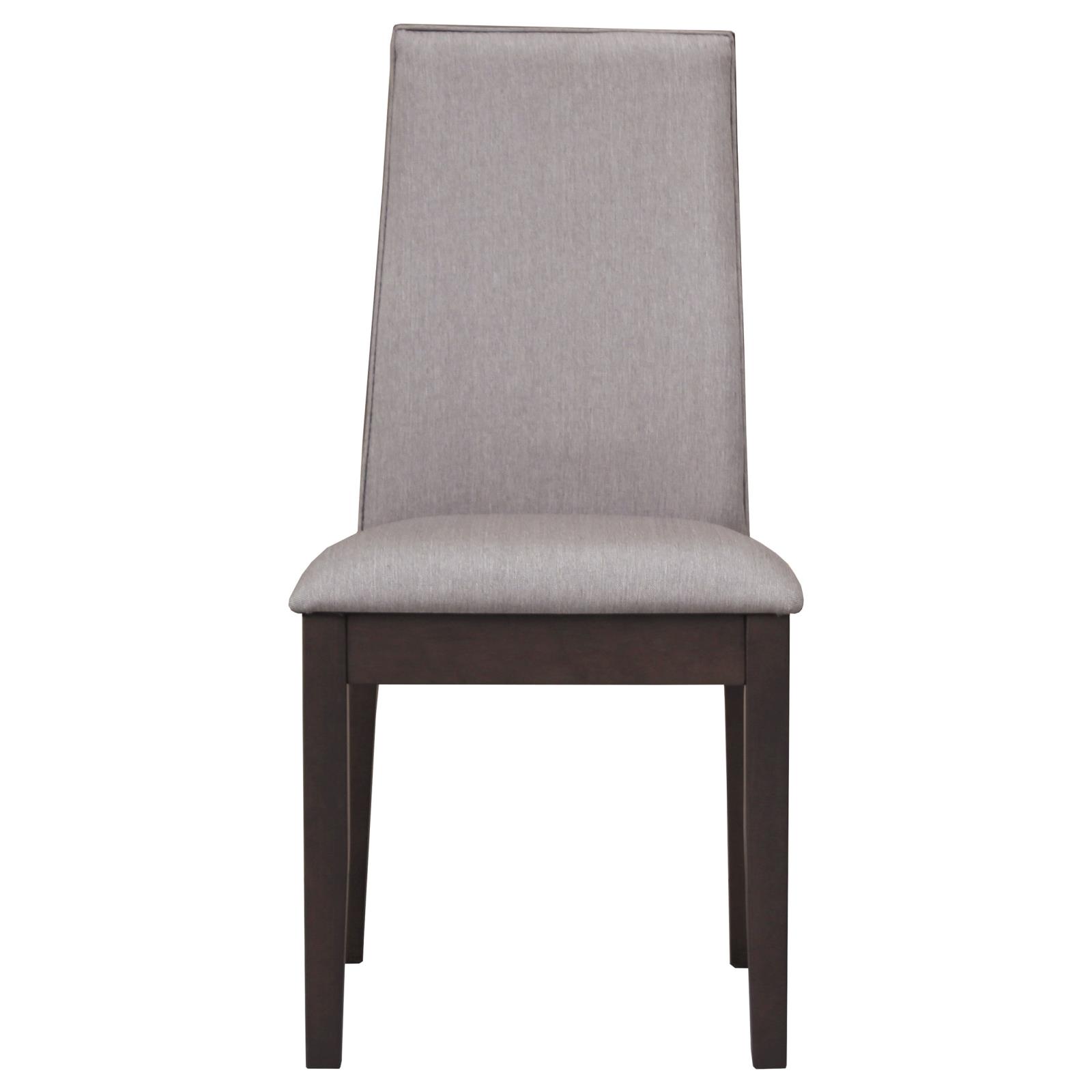 Spring Creek Farbic Side Chair with Wood Legs