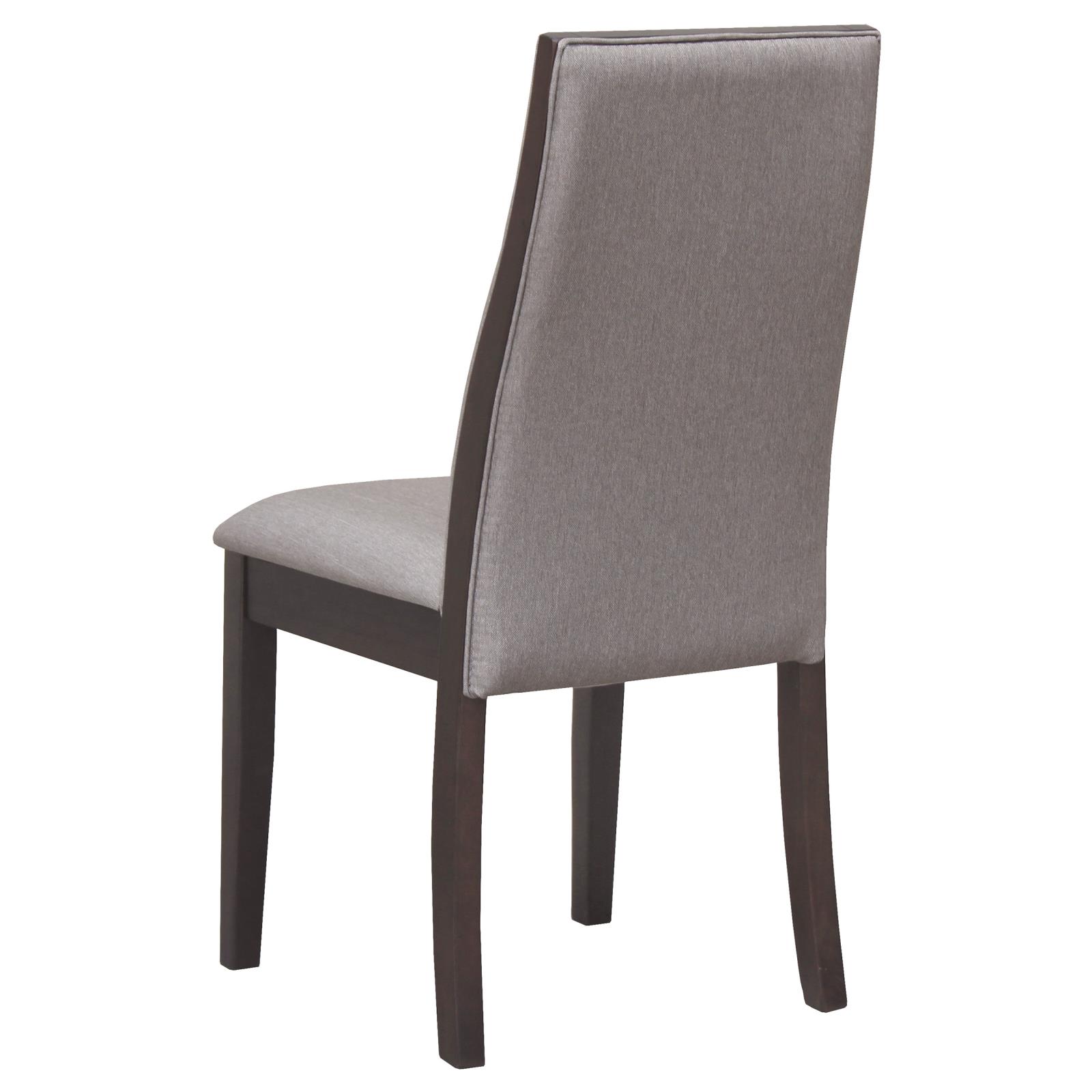 Spring Creek Farbic Side Chair with Wood Legs