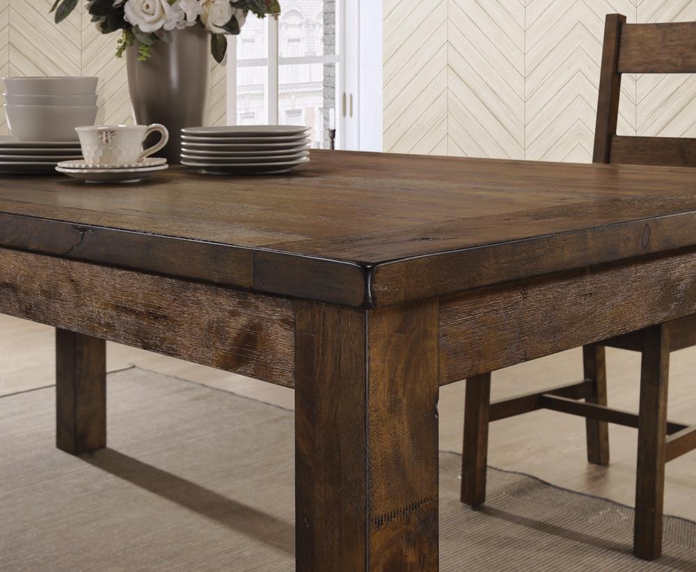 Coleman 78.75" Rectangular Wood Veneer Dining Table