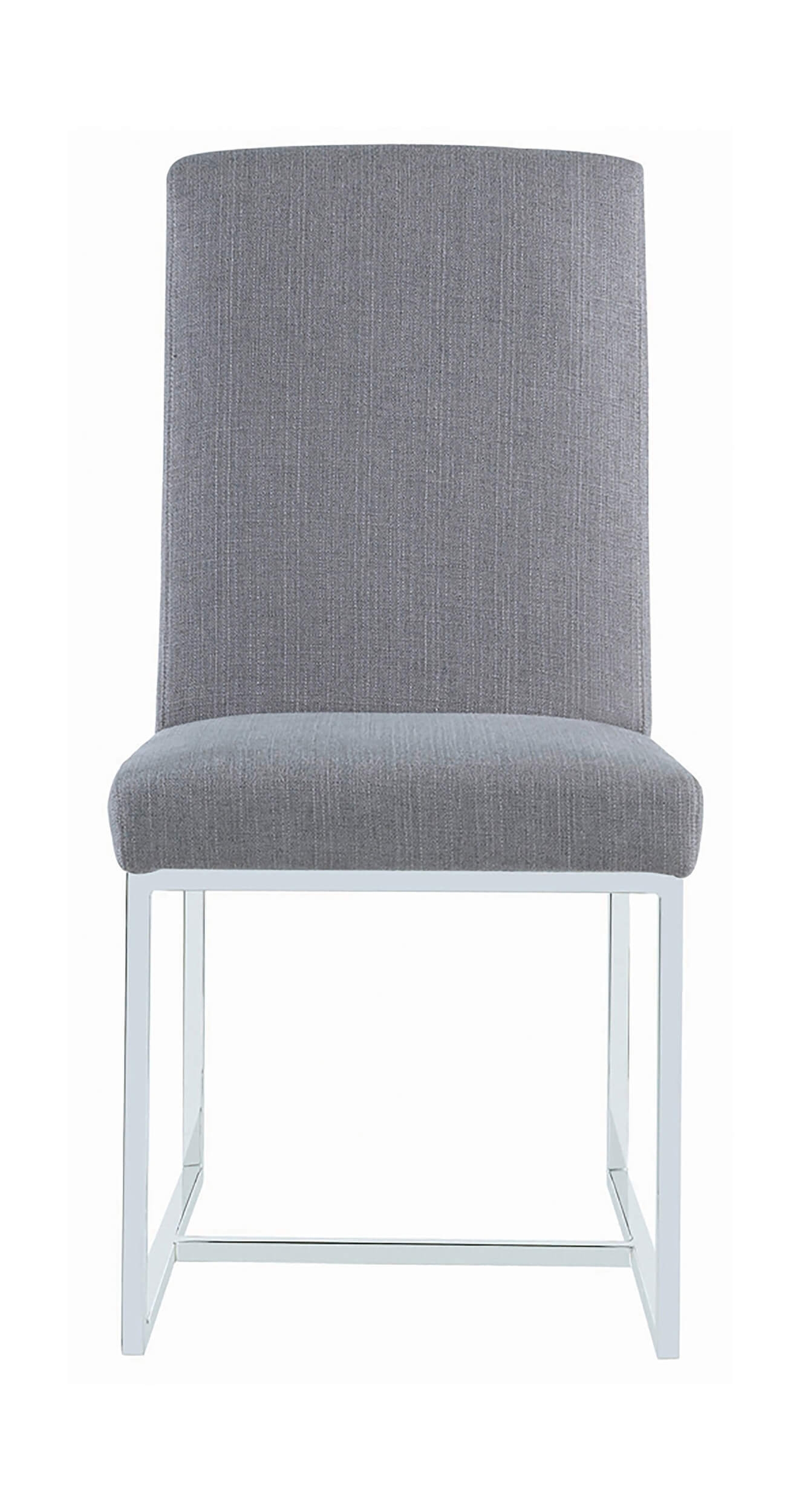 Mackinnon Fabric Side Chair with Chrome Base