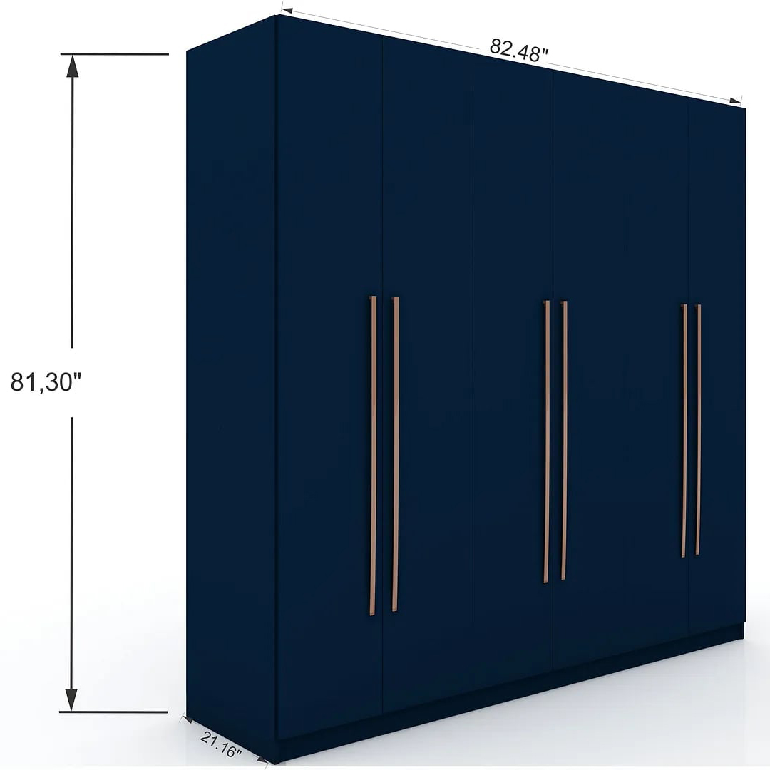 Gramercy Freestanding Wardrobe Armoire Closet 