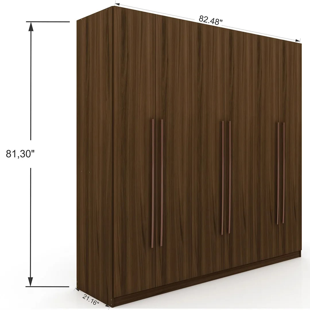 Gramercy Freestanding Wardrobe Armoire Closet 