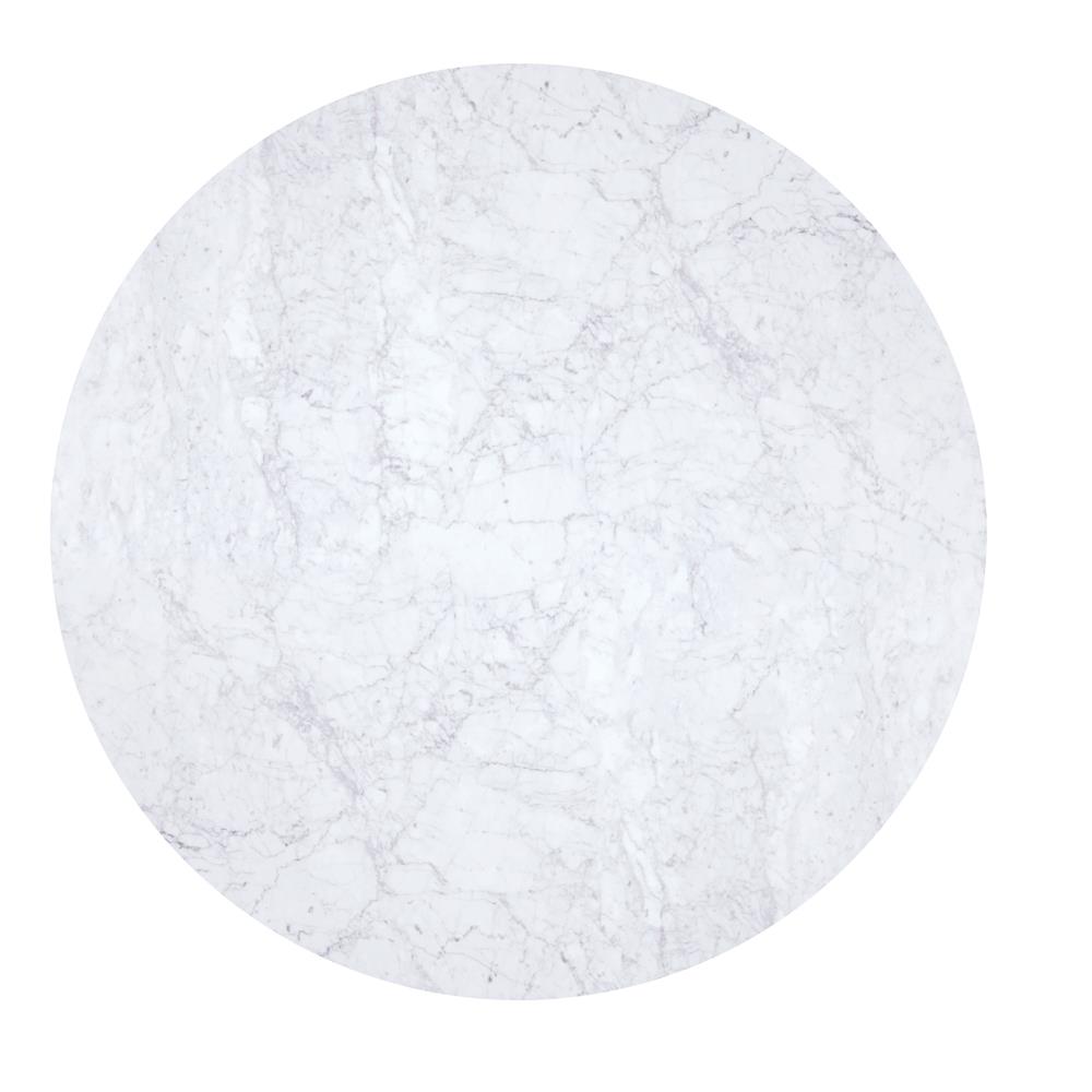 Bartole 48" Round Marble Dining Table