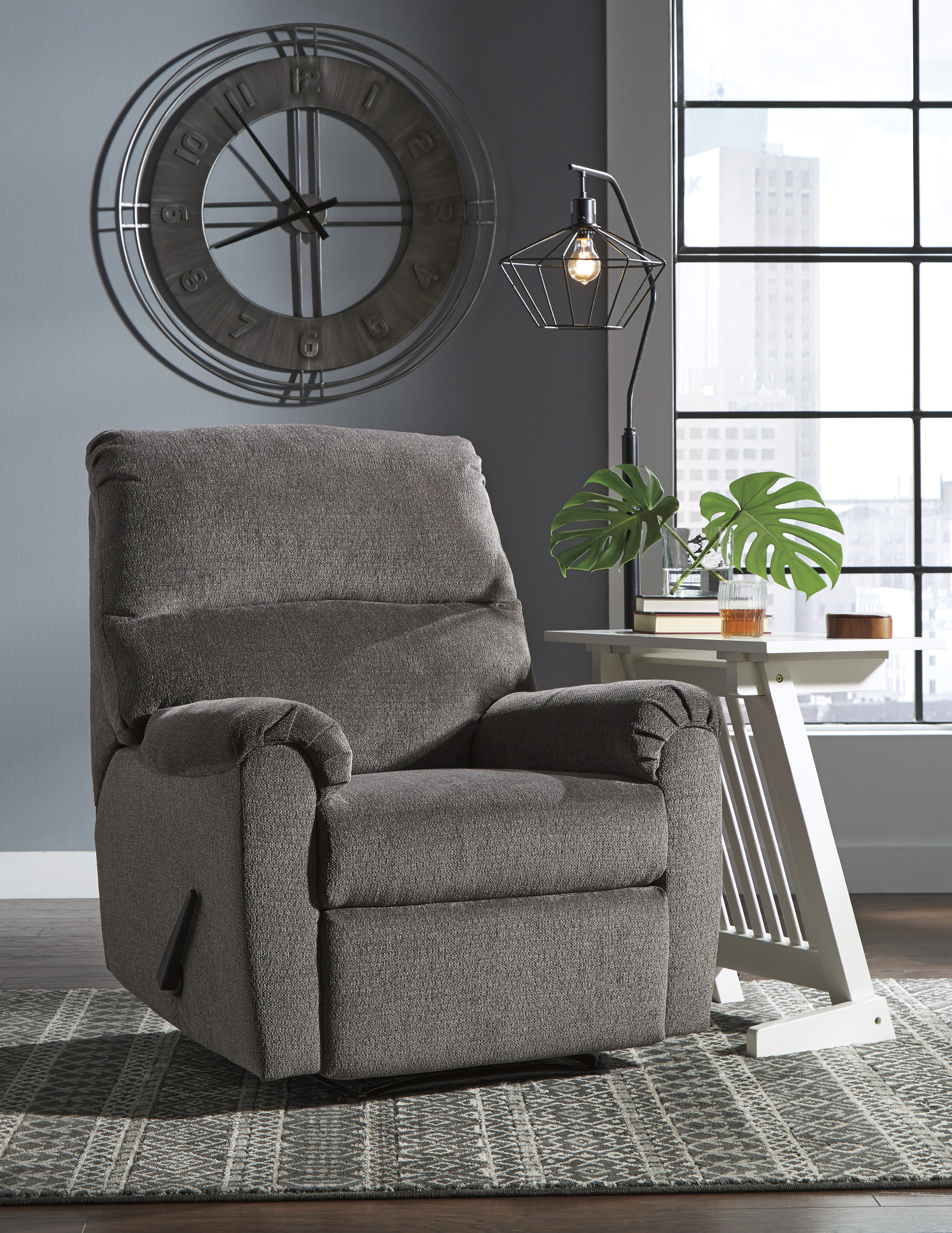 Nerviano Fabric Zero Wall Recliner