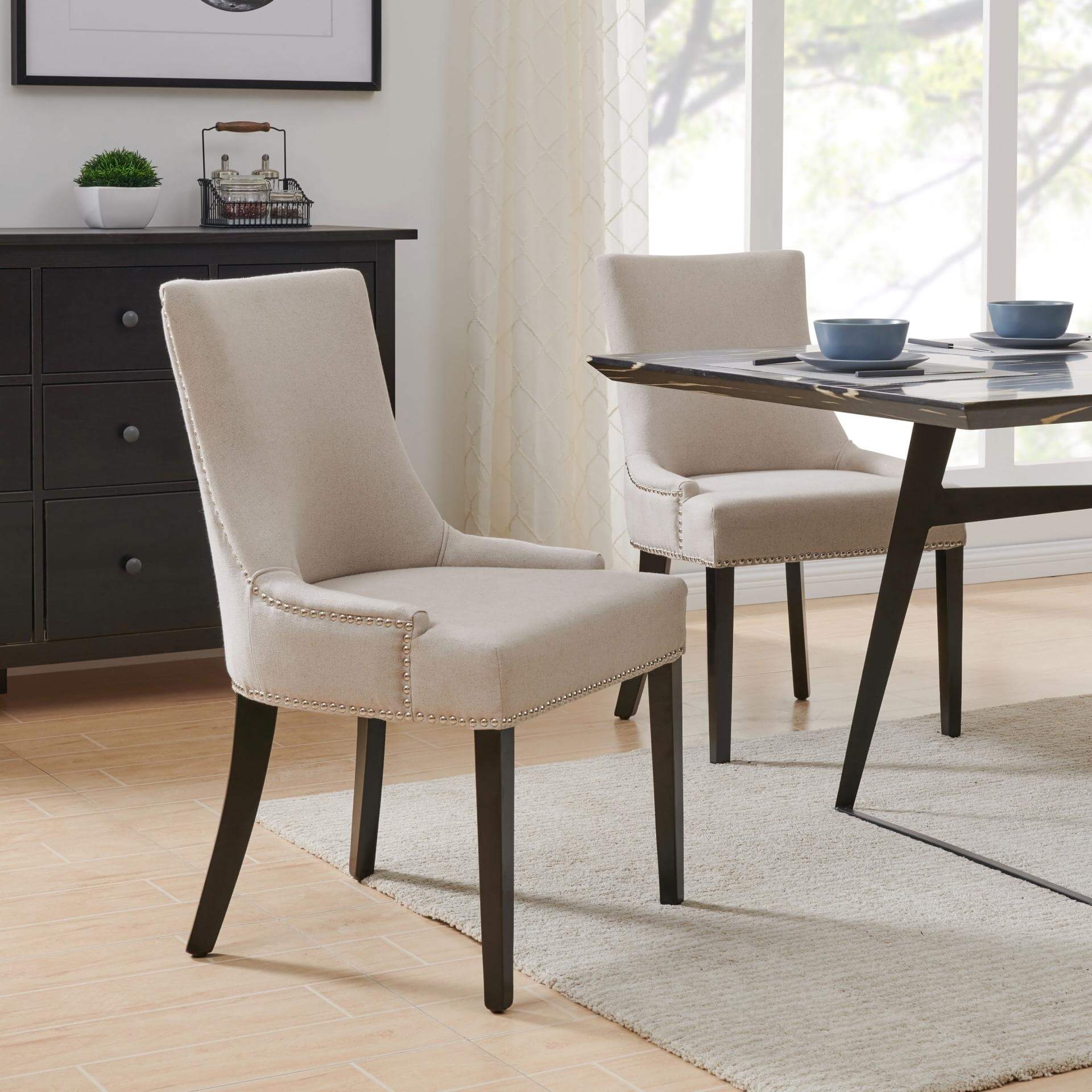 Charlotte Fabric Dining Chair