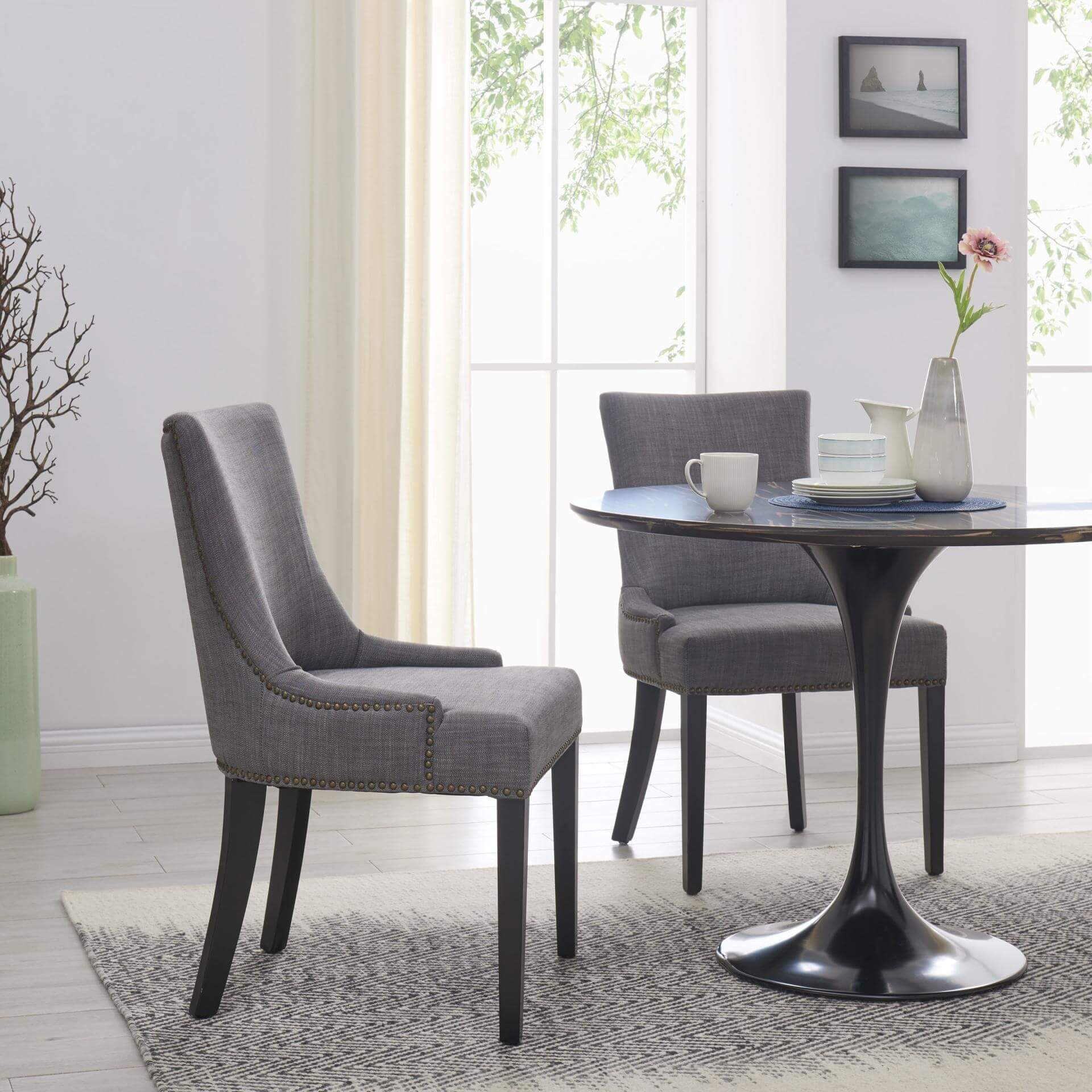 Charlotte Fabric Dining Chair