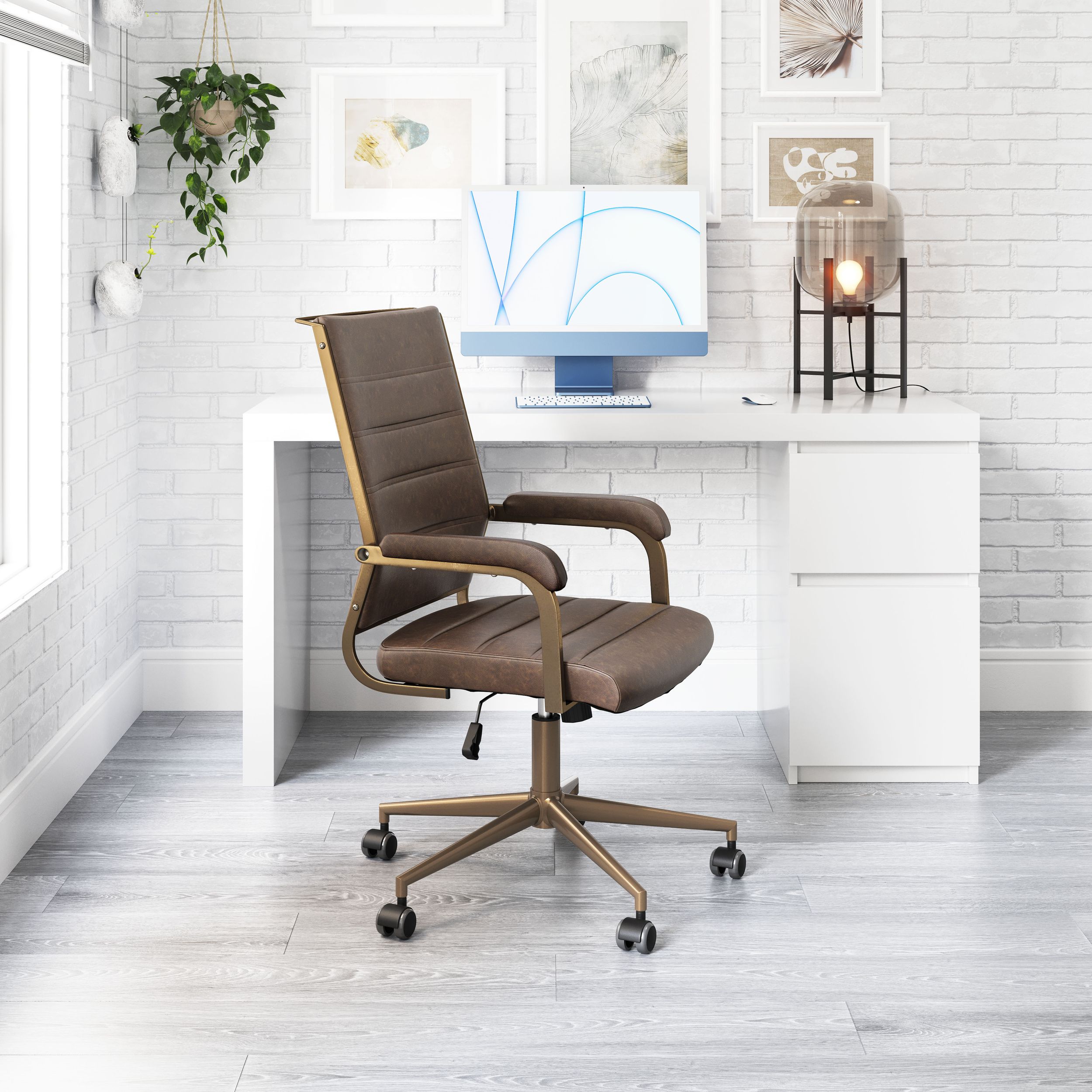 Auction Leatherette Office Chair
