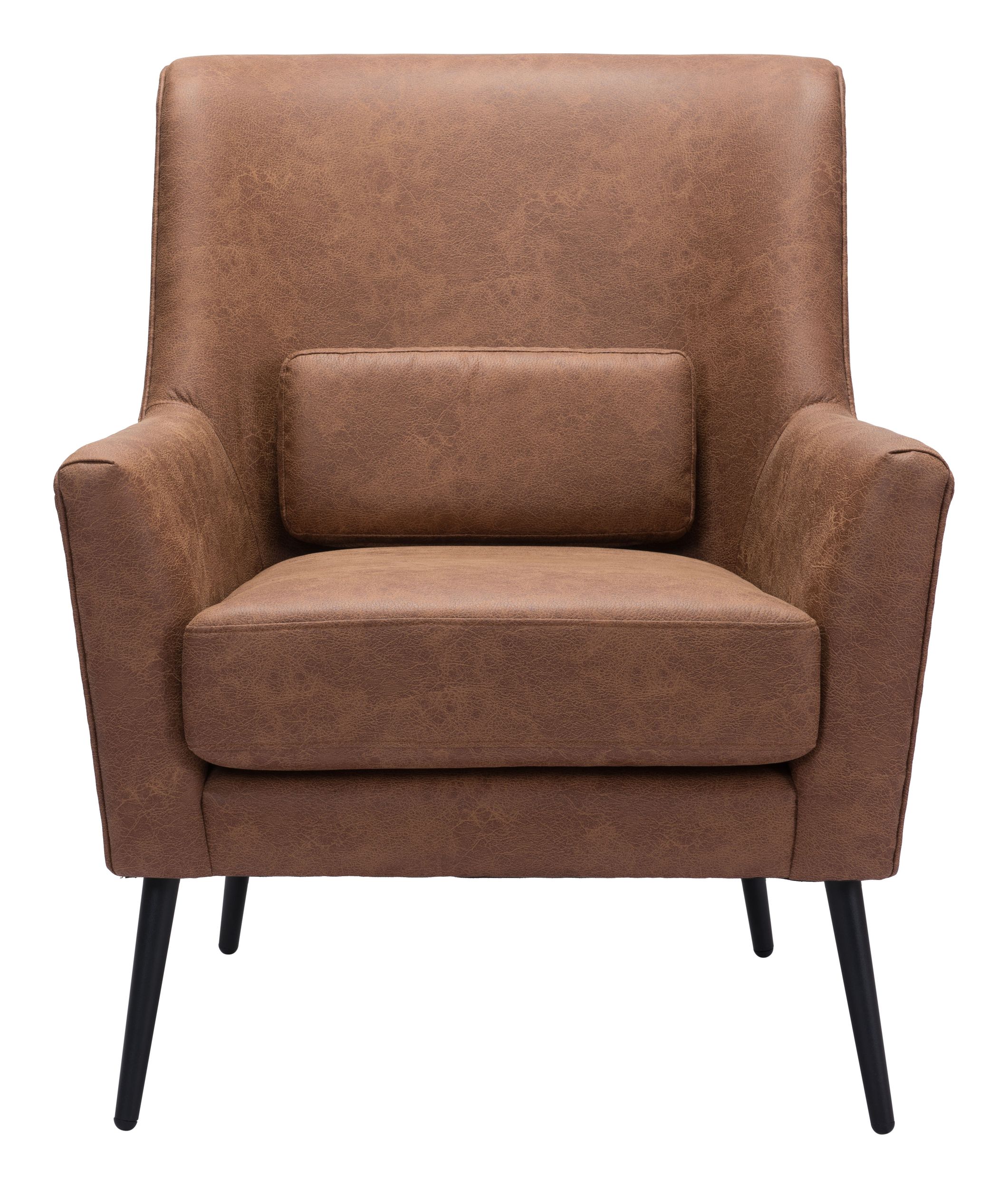 Ontario Faux Leather Accent Chair