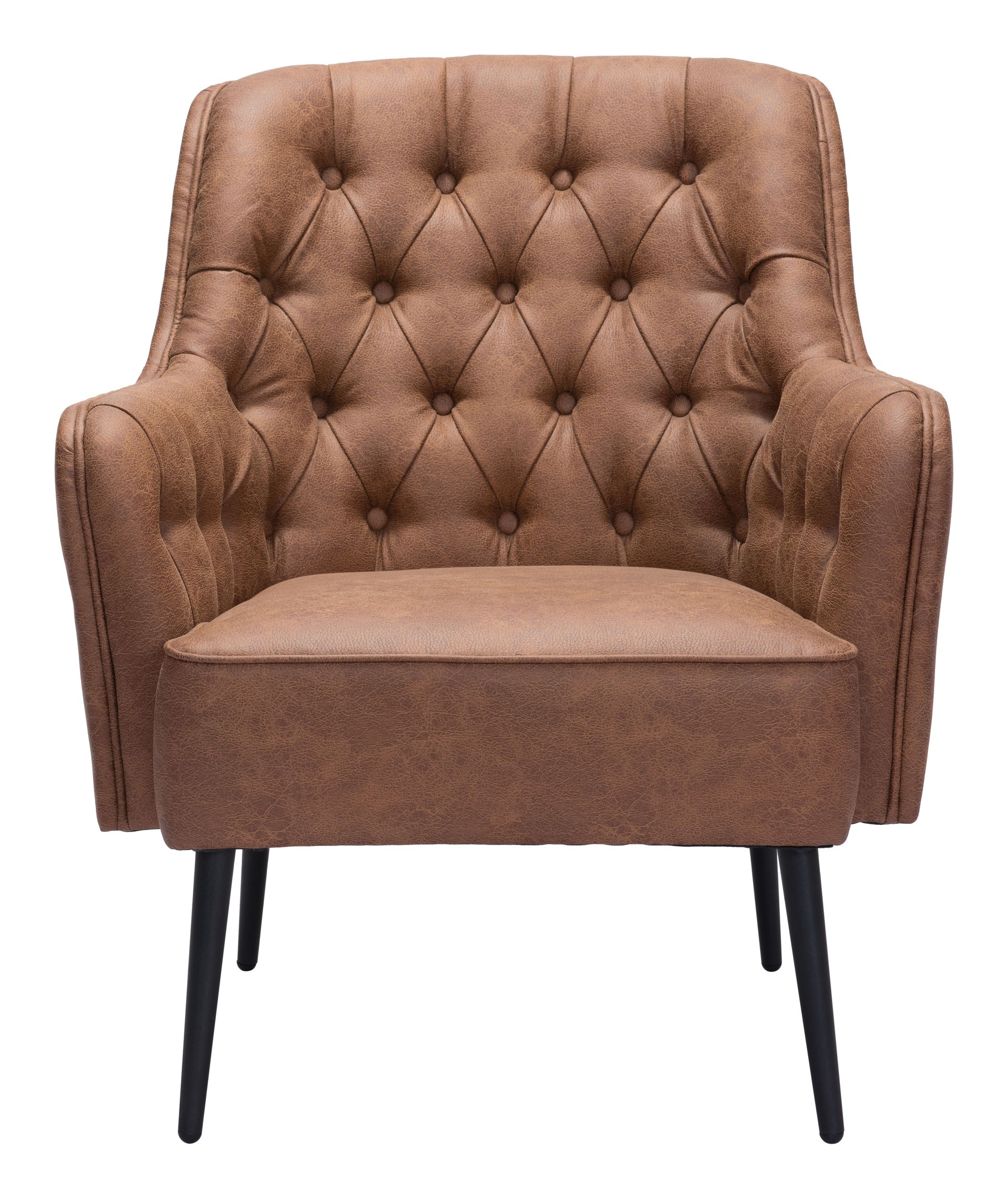 Tasmania Faux Leather Accent Chair