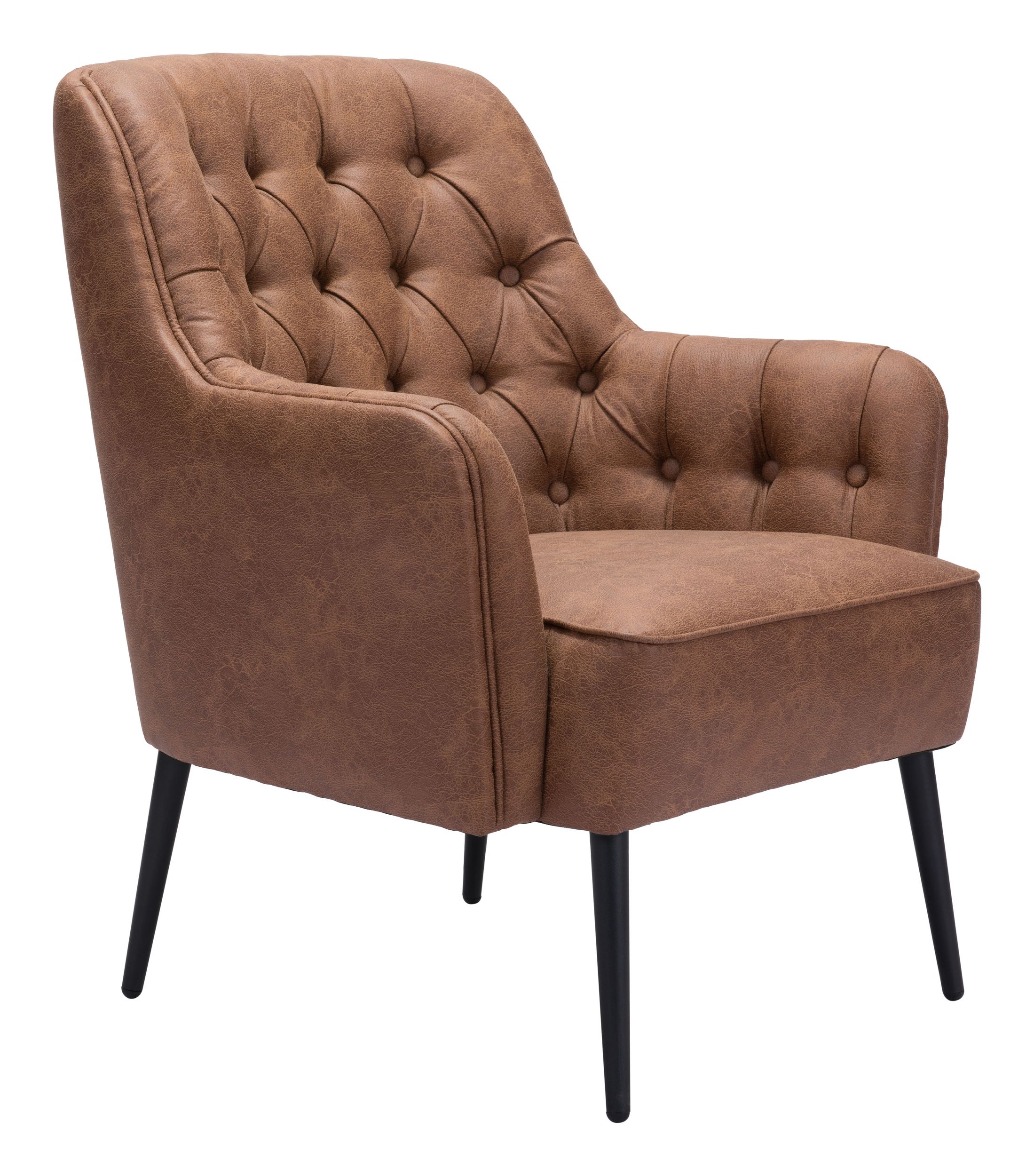 Tasmania Faux Leather Accent Chair