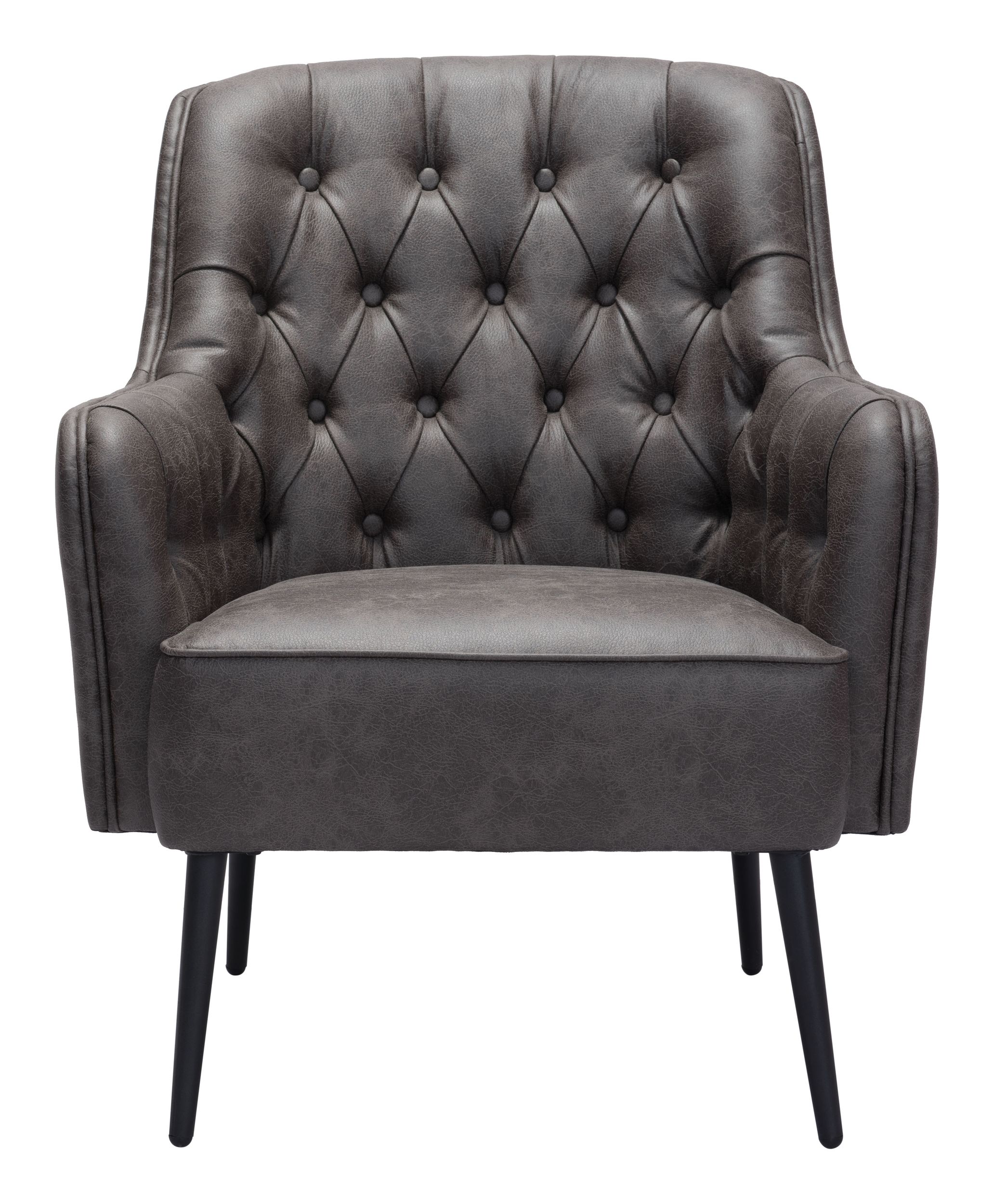 Tasmania Faux Leather Accent Chair