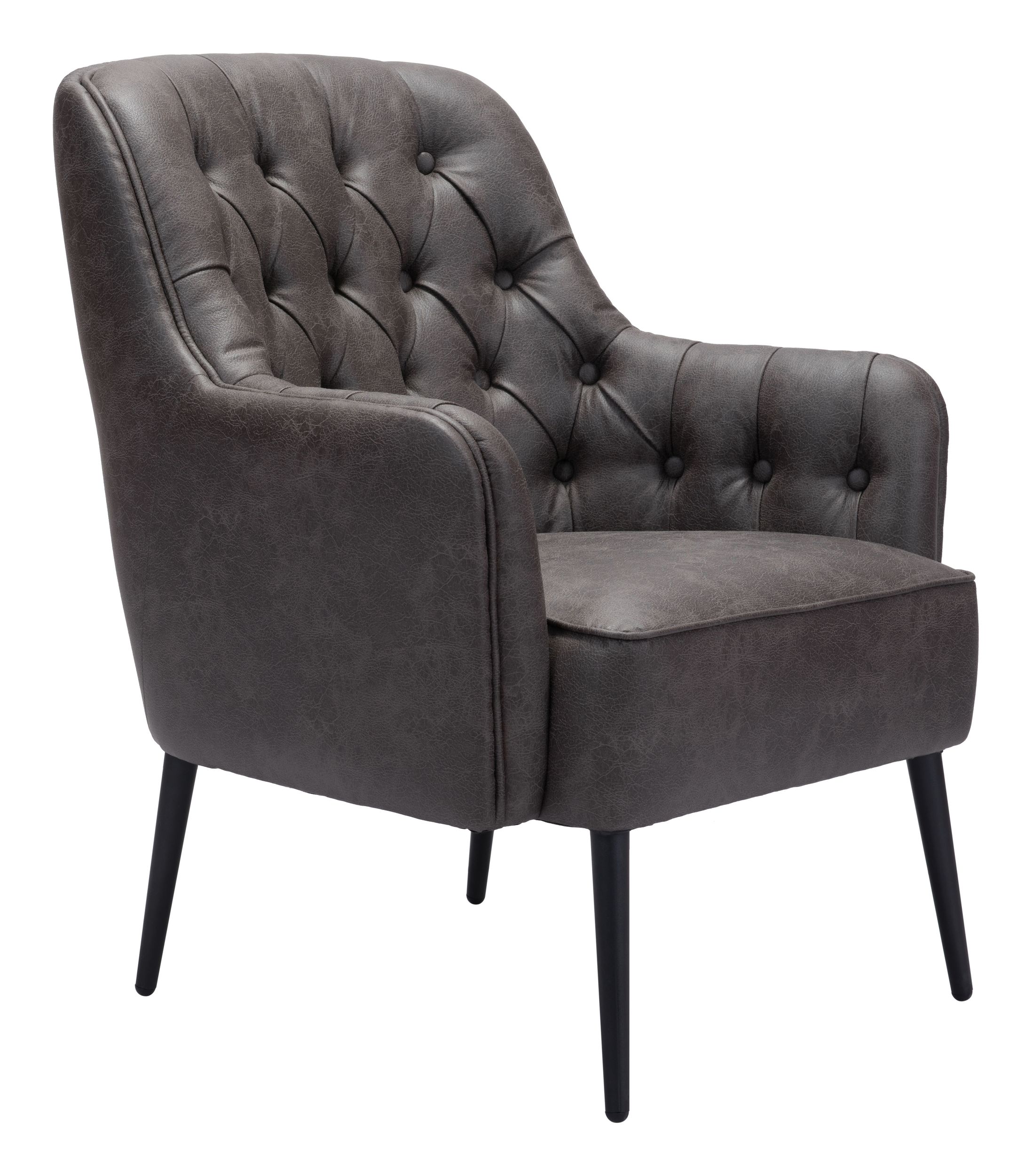 Tasmania Faux Leather Accent Chair