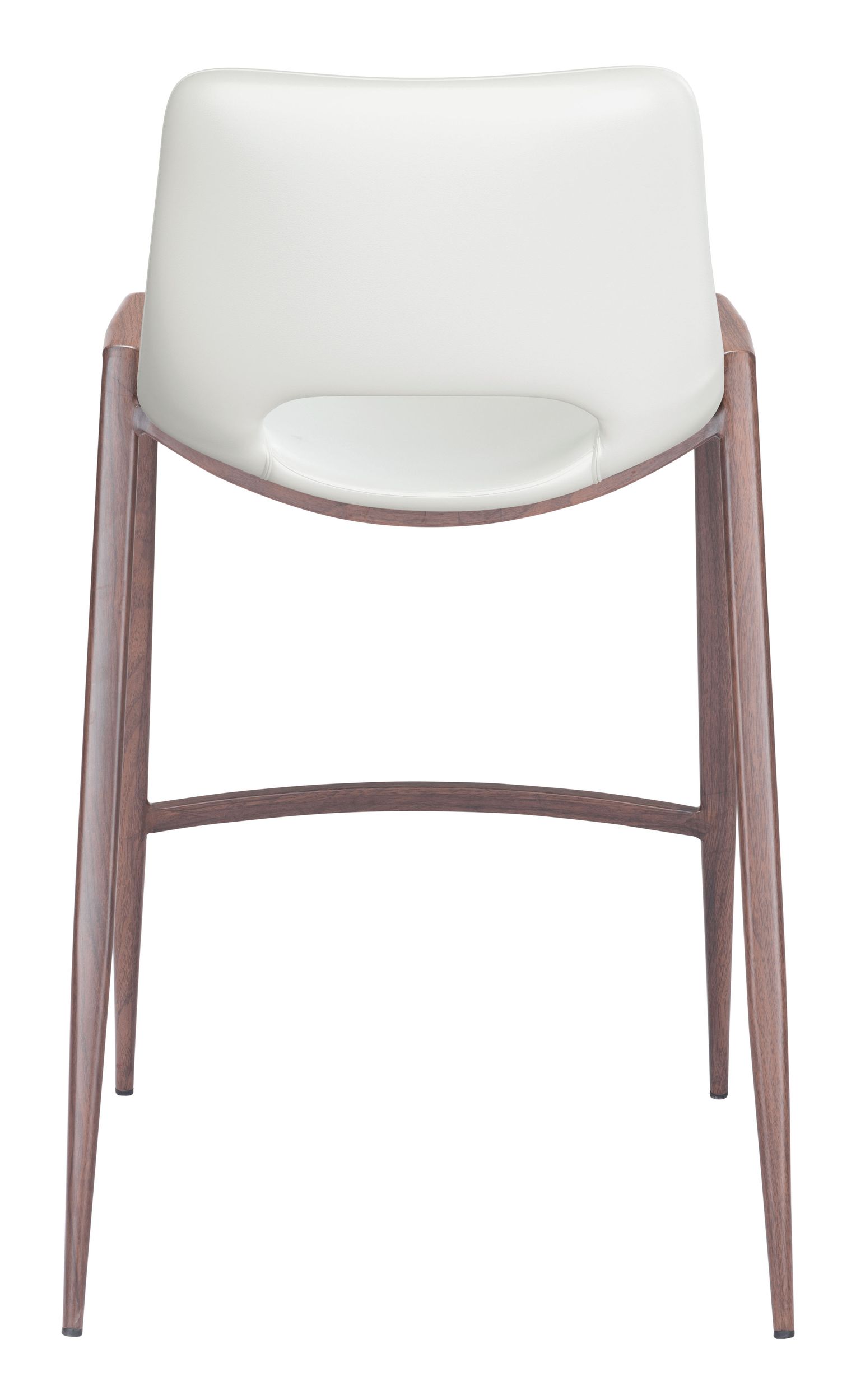 Desi Faux Leather/Steel Counter Stool