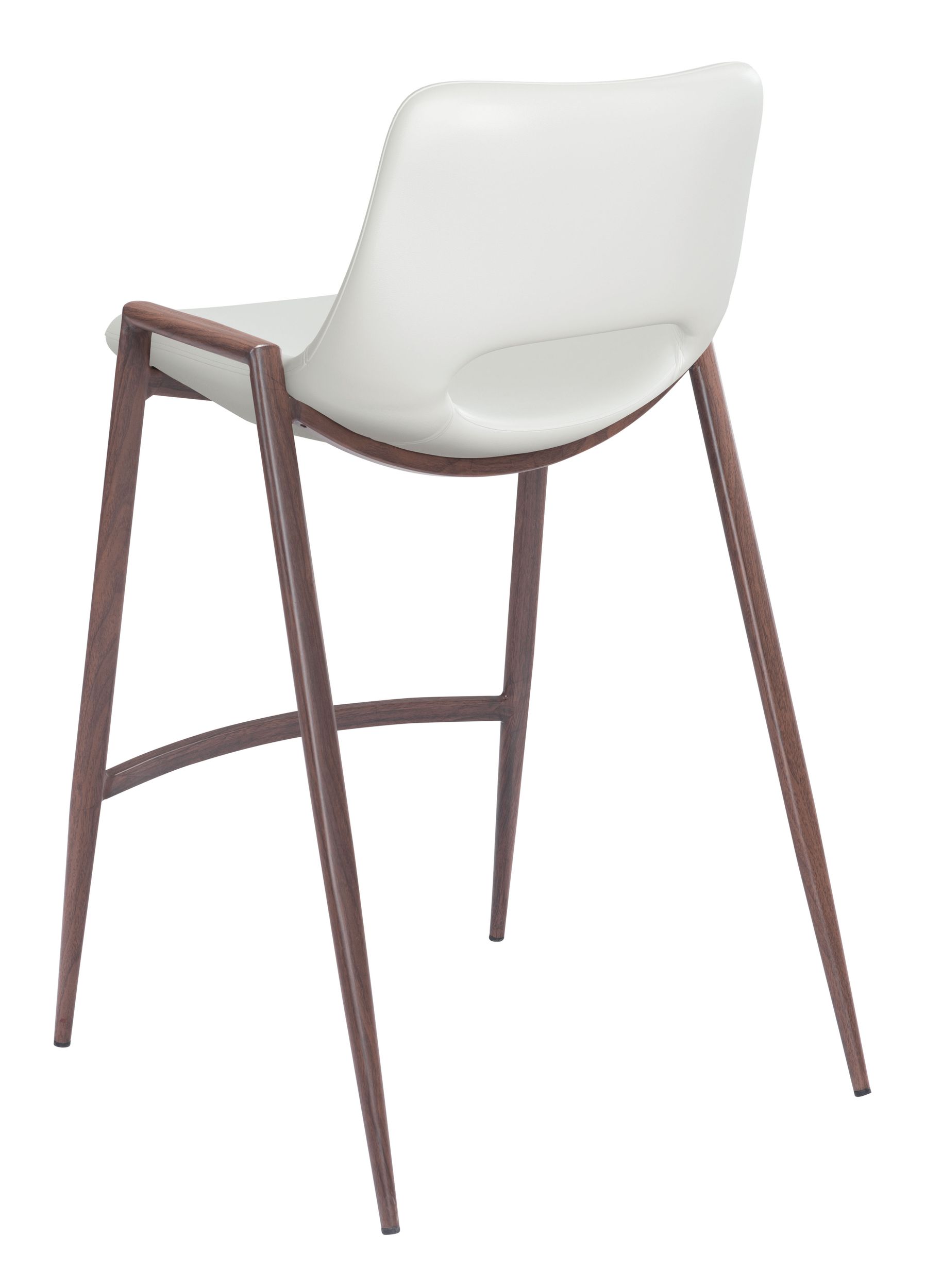 Desi Faux Leather/Steel Counter Stool