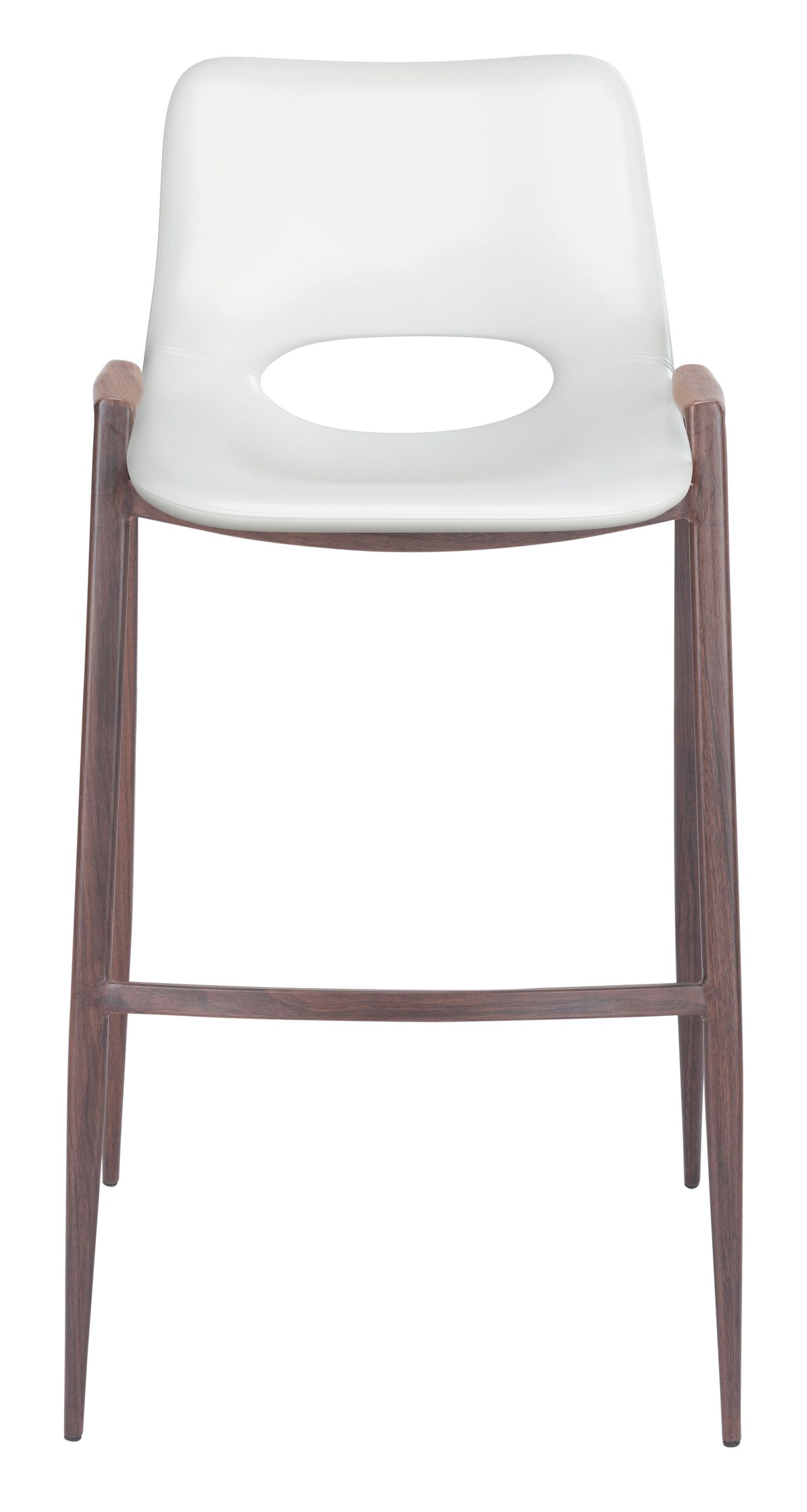 Desi Faux Leather/Steel Barstool