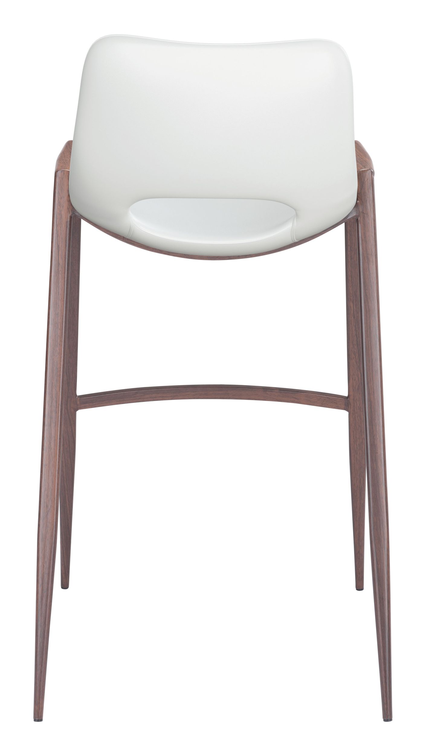 Desi Faux Leather/Steel Barstool