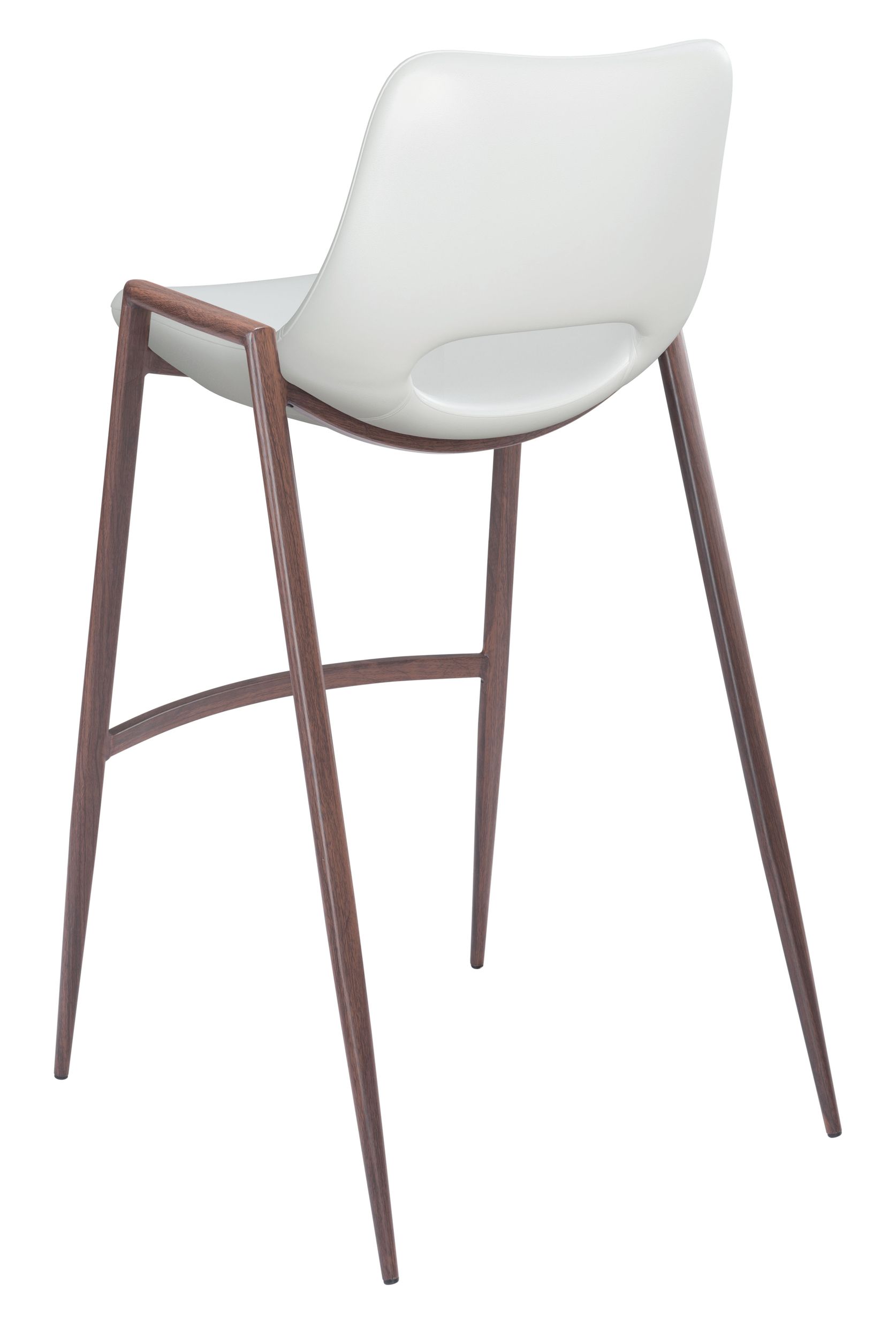 Desi Faux Leather/Steel Barstool