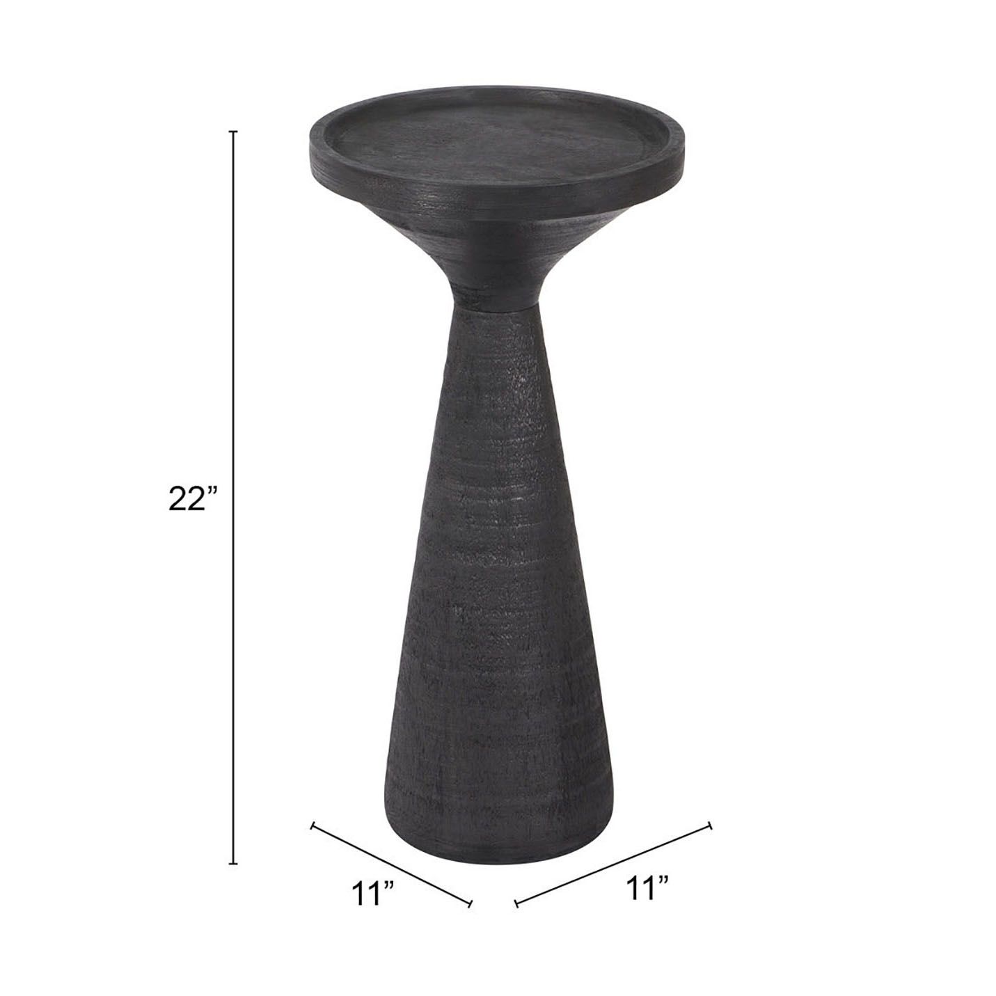 Omni Round Wood Side Table