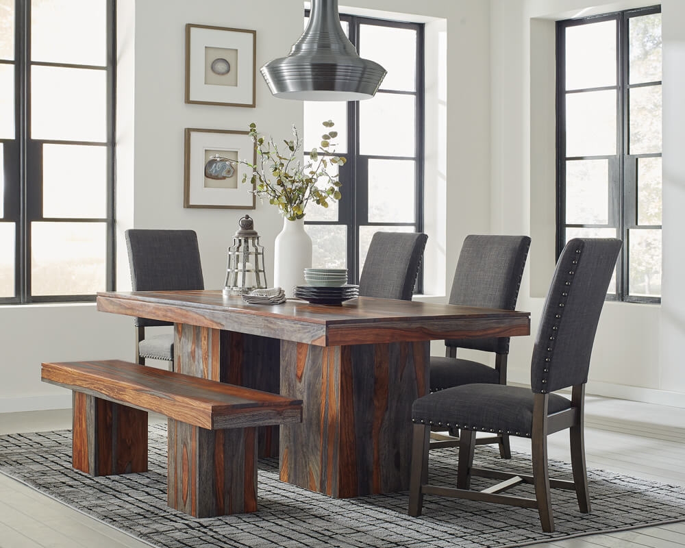 Twain Fabric Side Chair with Wood Legs