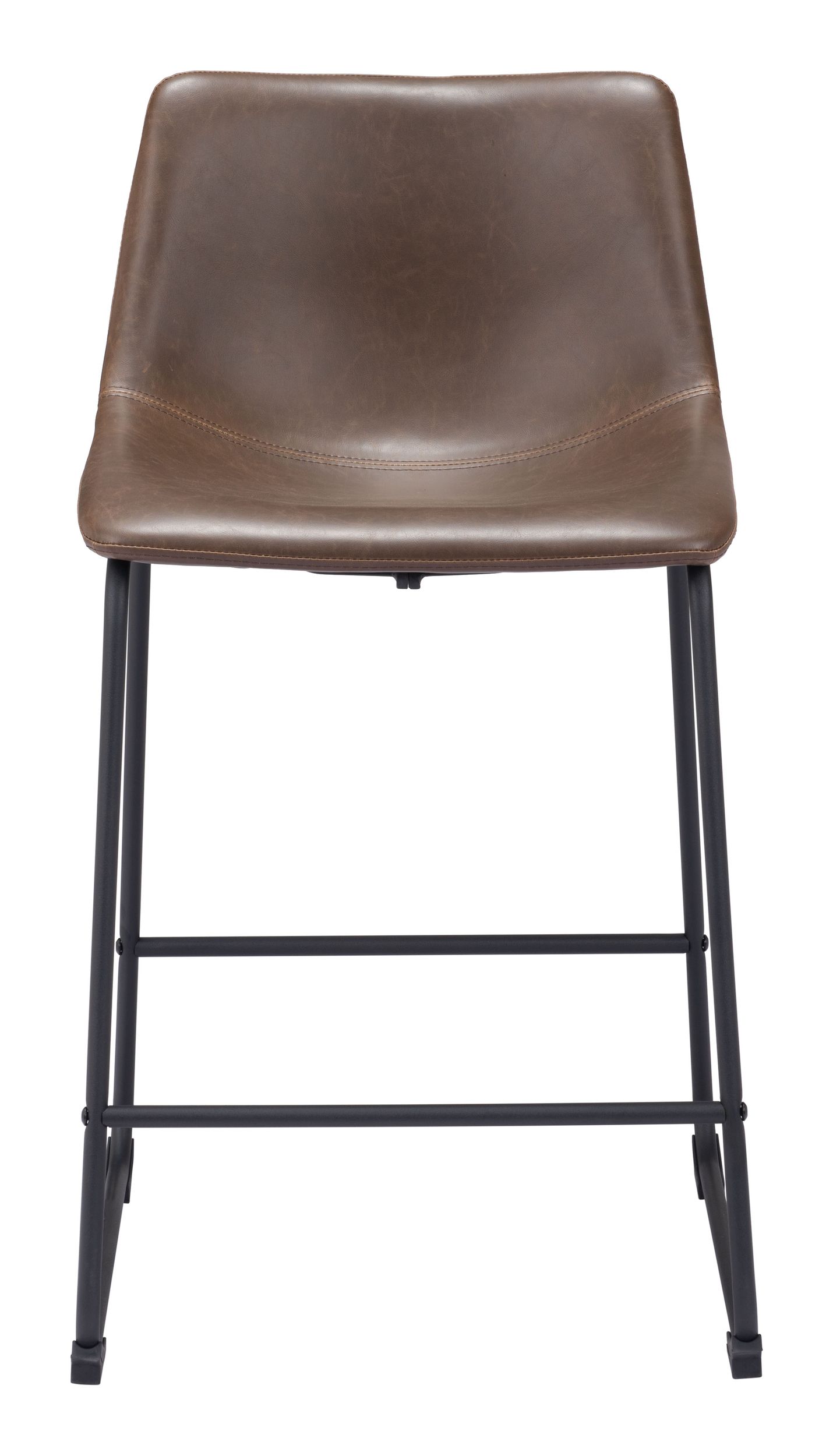 Smart Faux Leather/Steel Counter Stool