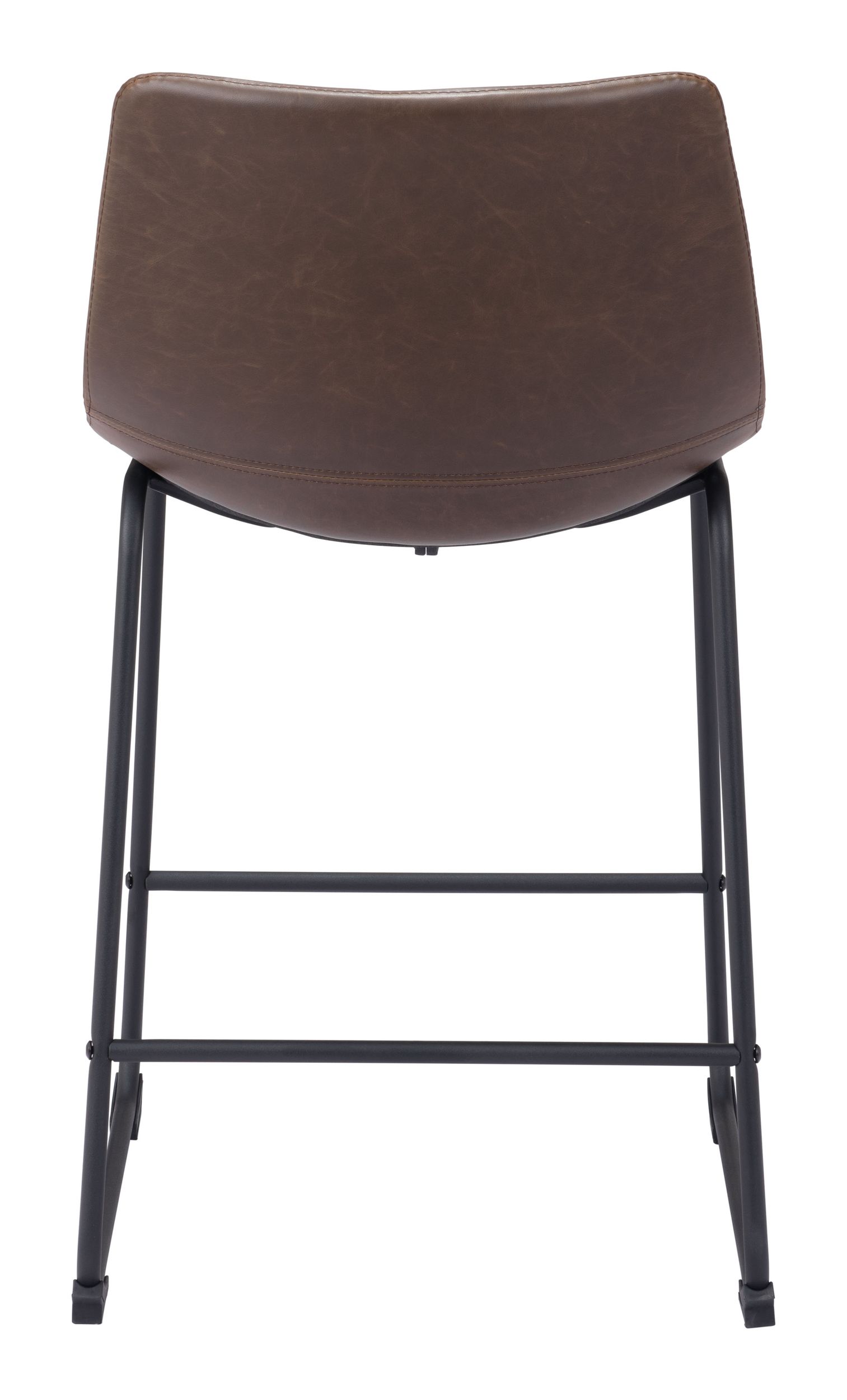 Smart Faux Leather/Steel Counter Stool