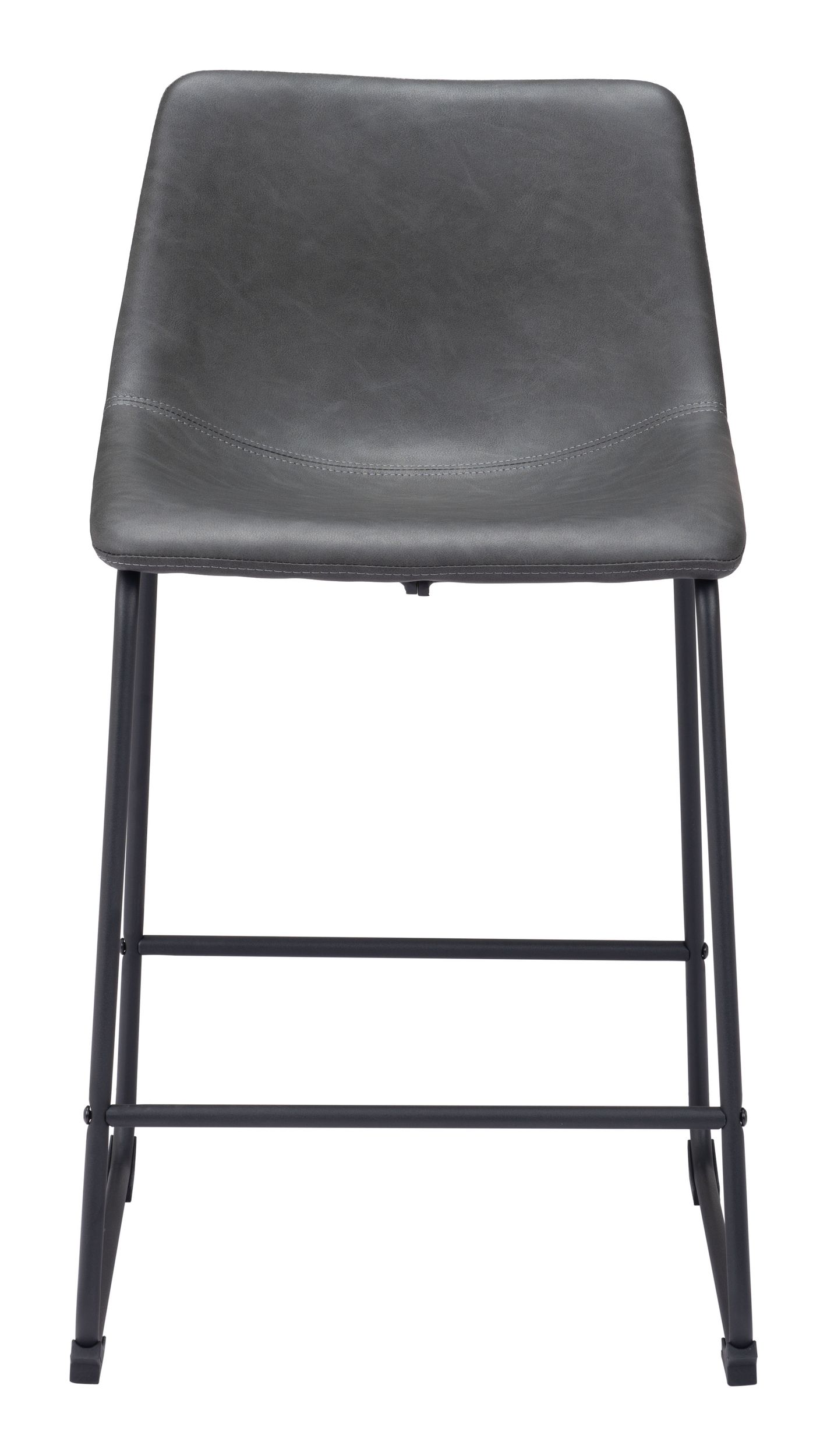 Smart Faux Leather/Steel Counter Stool