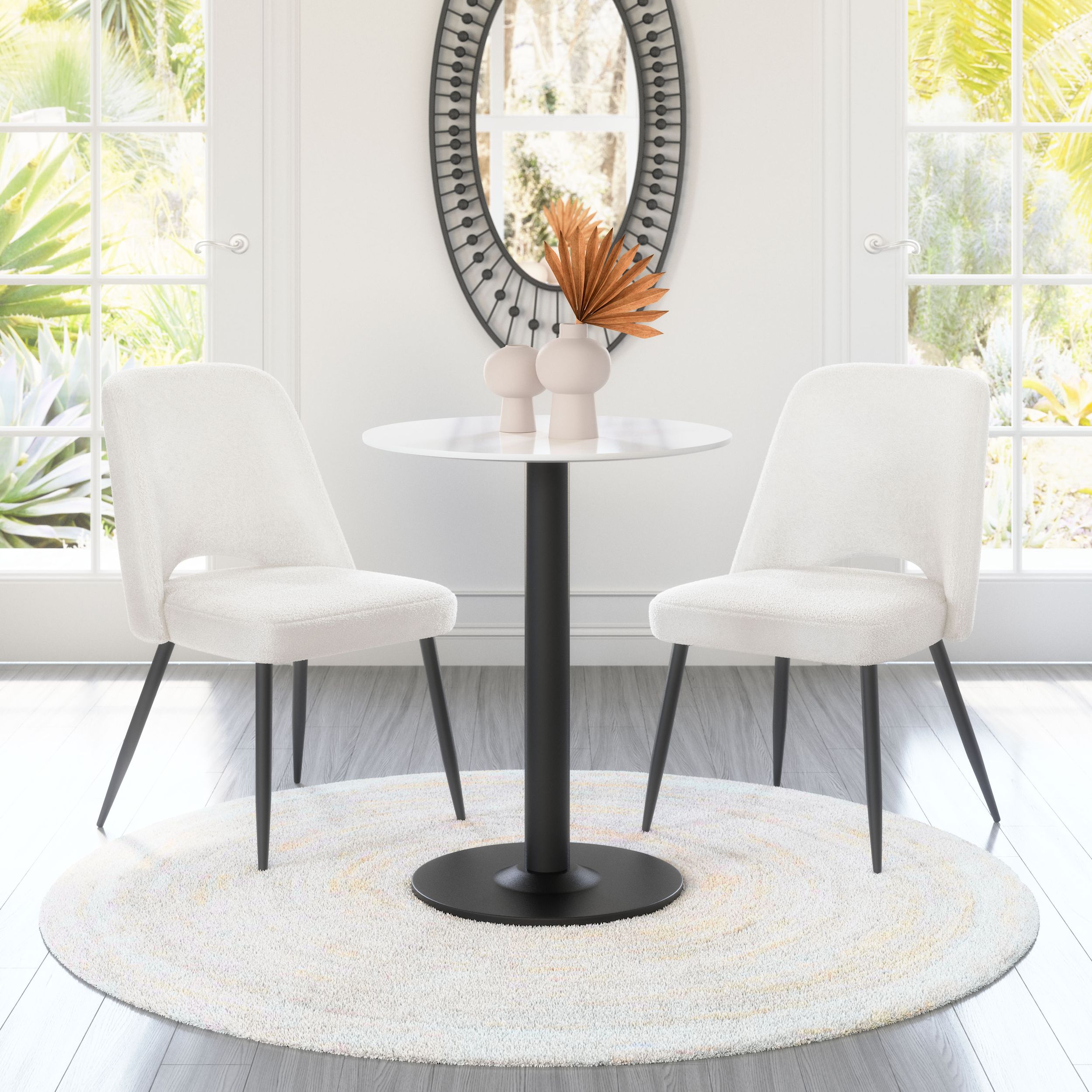 Teddy Polyester/Steel Dining Chair