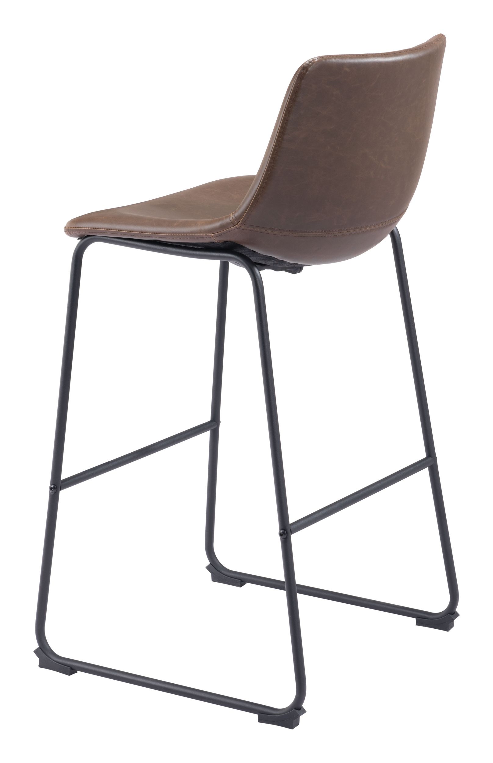 Smart Faux Leather/Steel Barstool