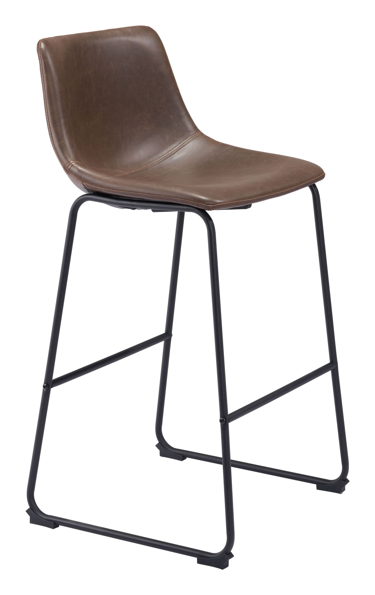 Smart Faux Leather/Steel Barstool