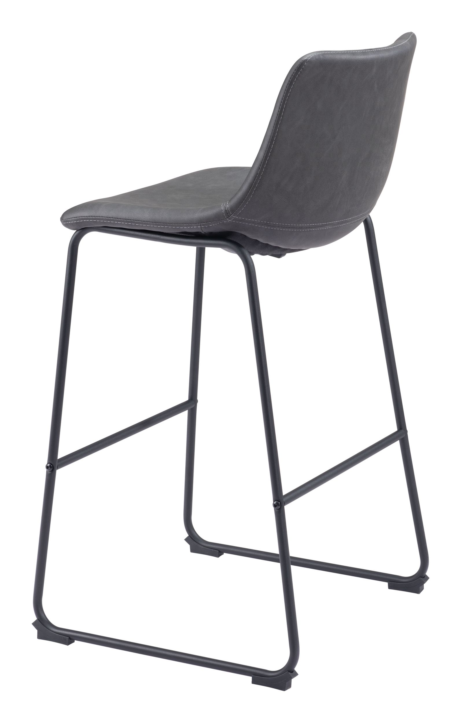 Smart Faux Leather/Steel Barstool