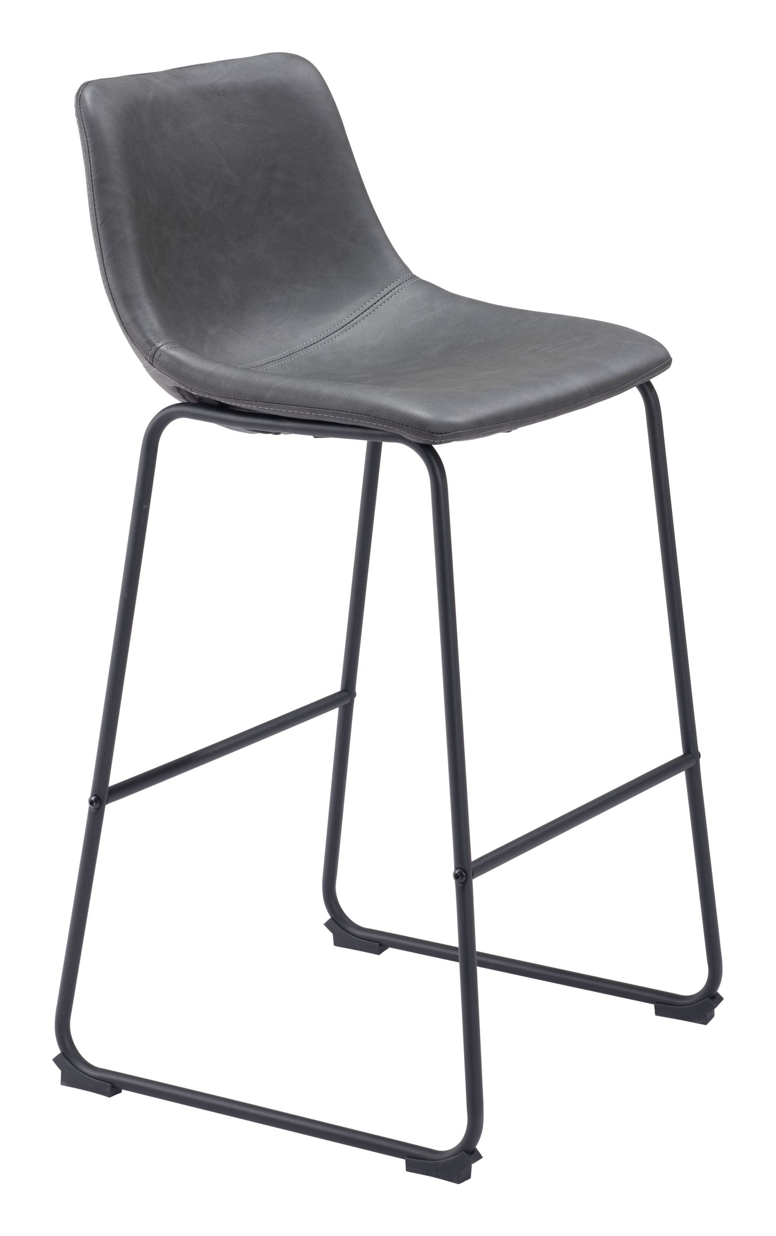 Smart Faux Leather/Steel Barstool