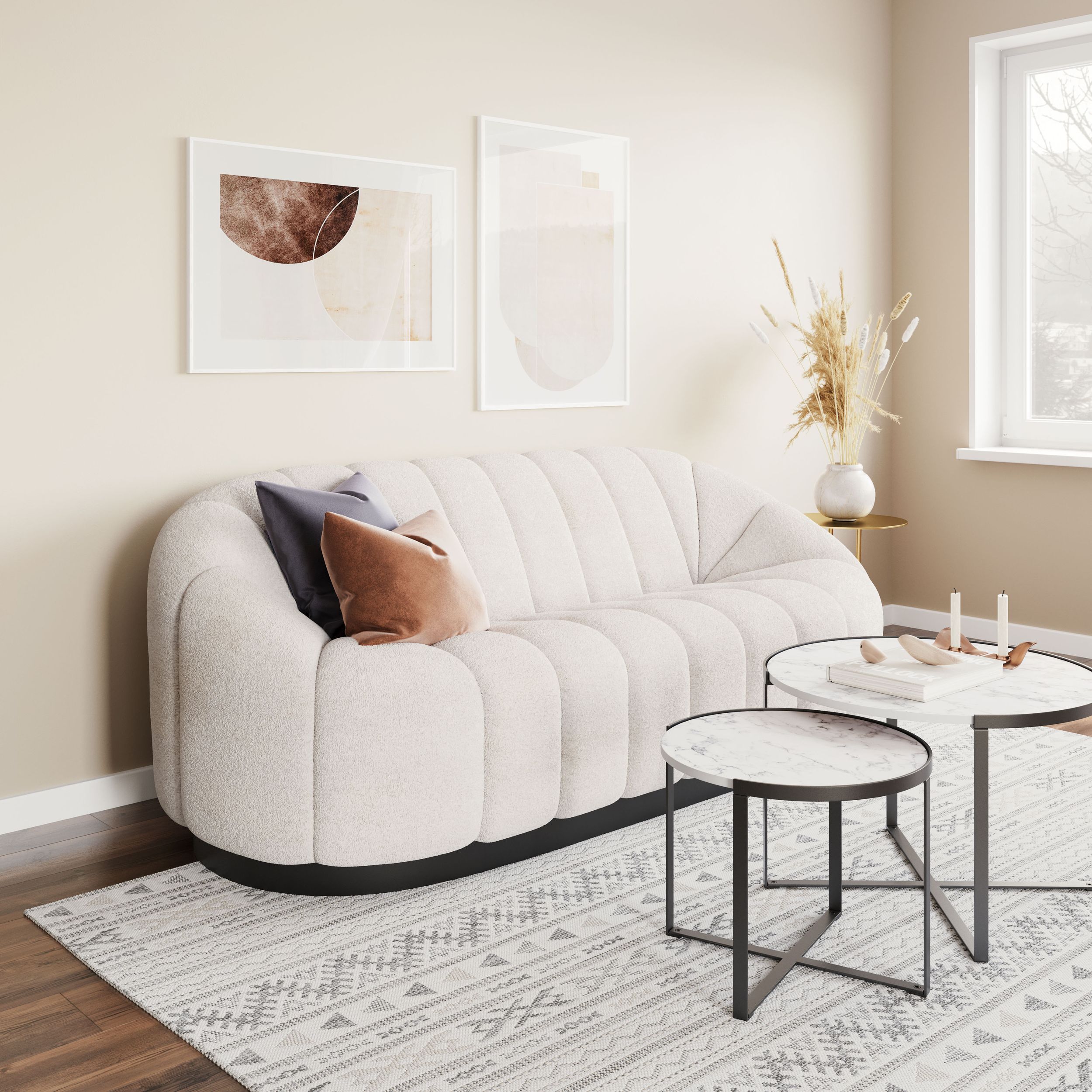 Bhutan Polyester Sofa